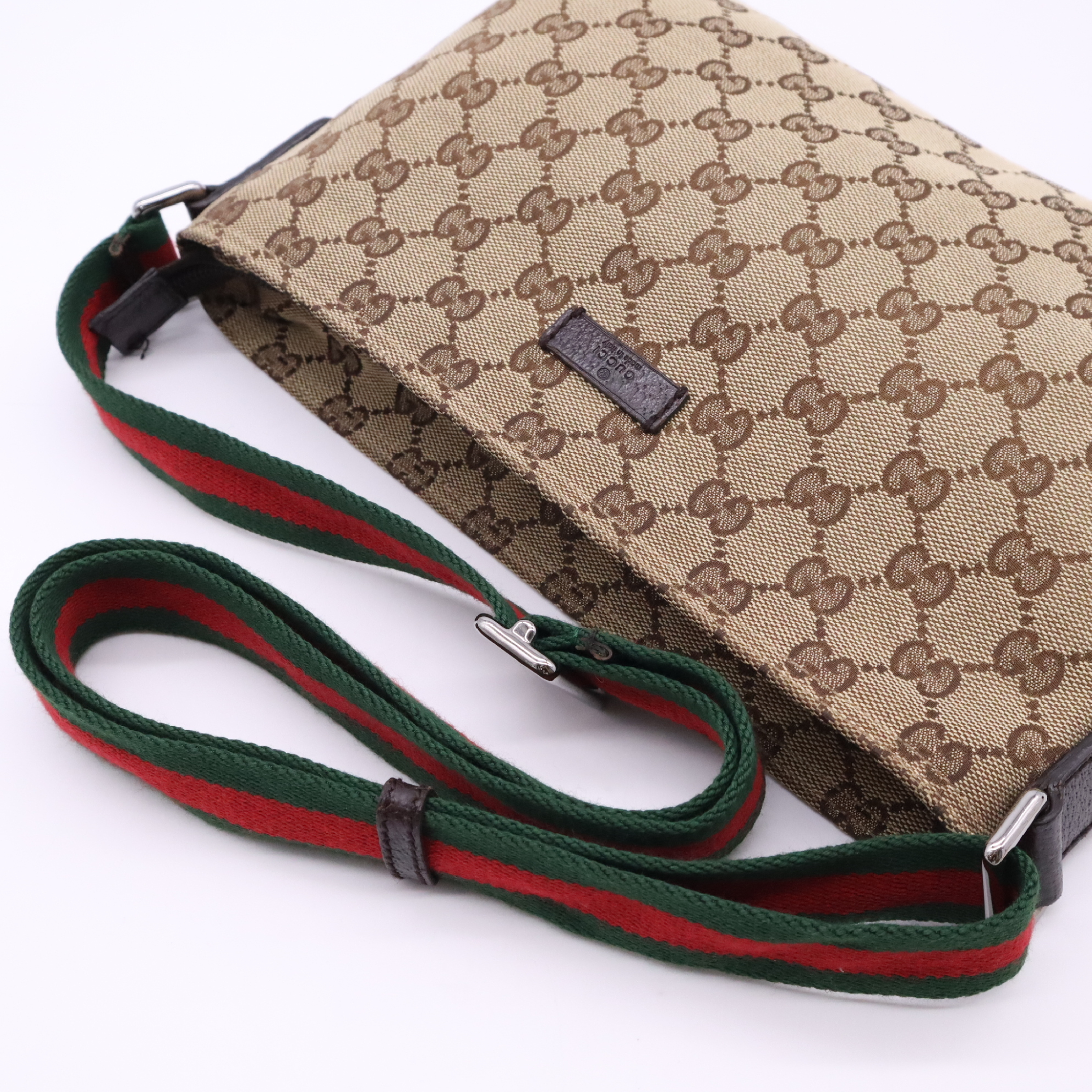 GG Canvas Sherry Line 001998 Shoulder Bag — view 9