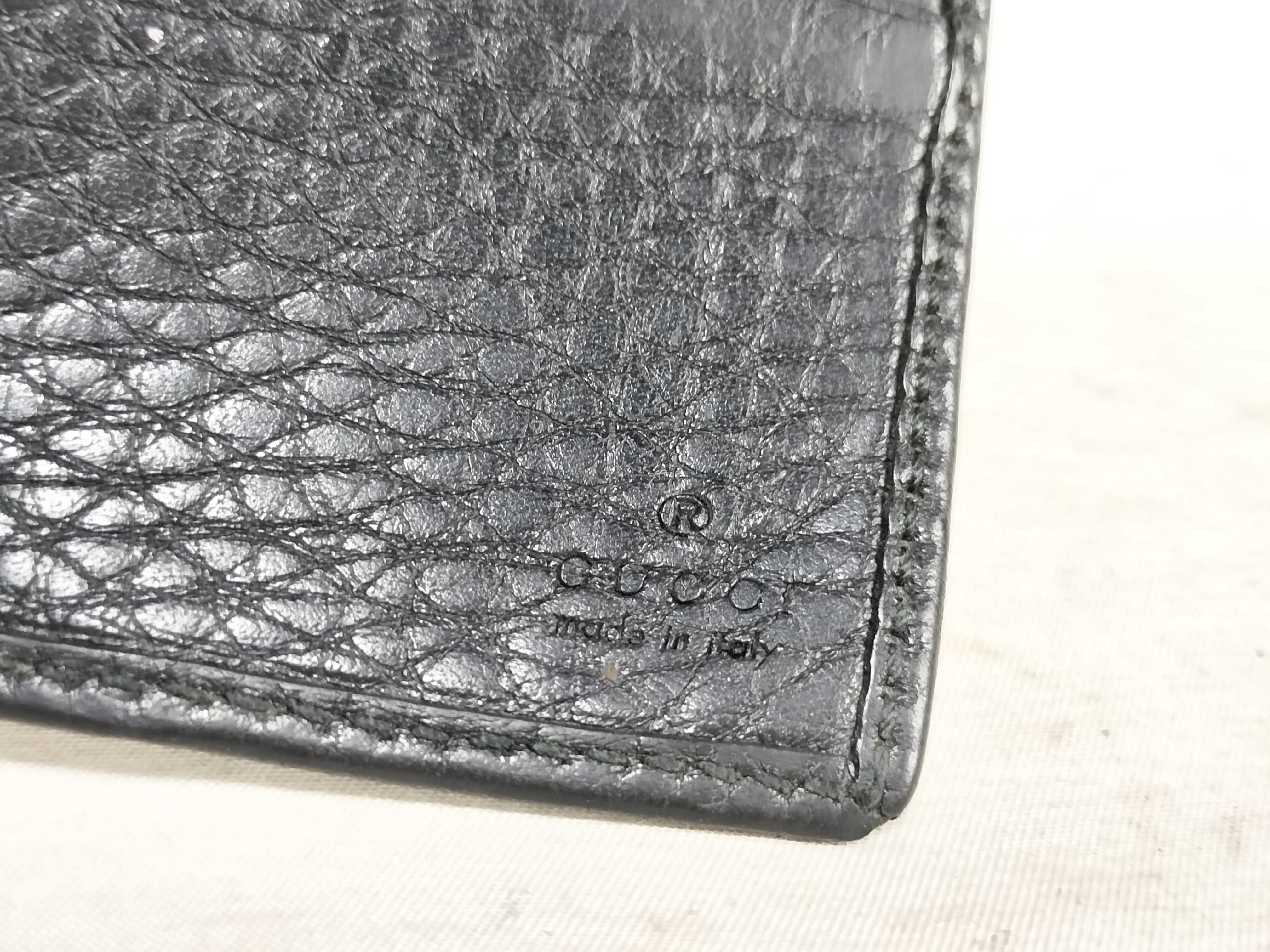 bi-fold wallet with interlocking money clip. — view 9