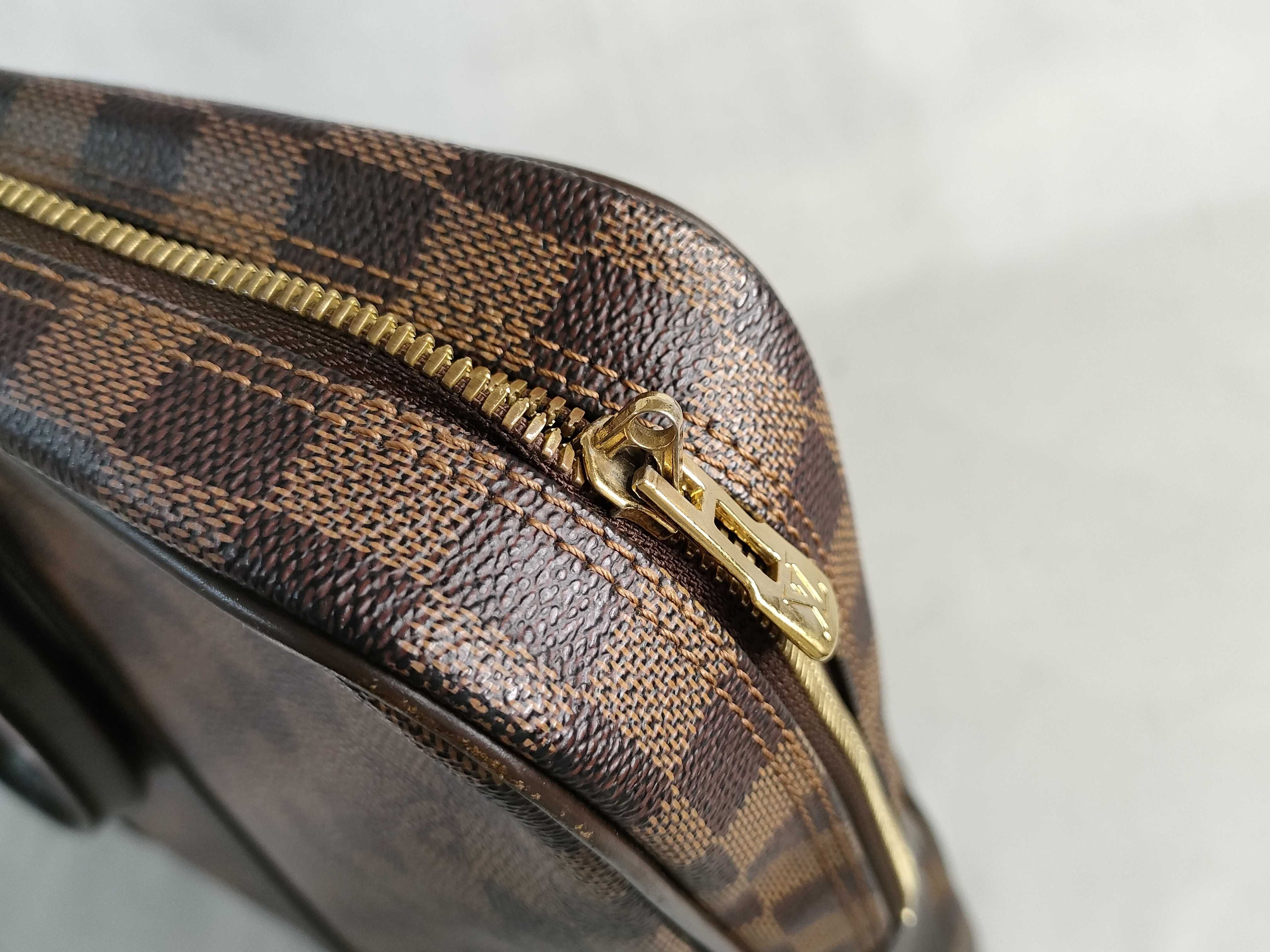 Damier Vuitton Damier Port Document Voyage N41124 RI2160 Brown Business Bag — view 13