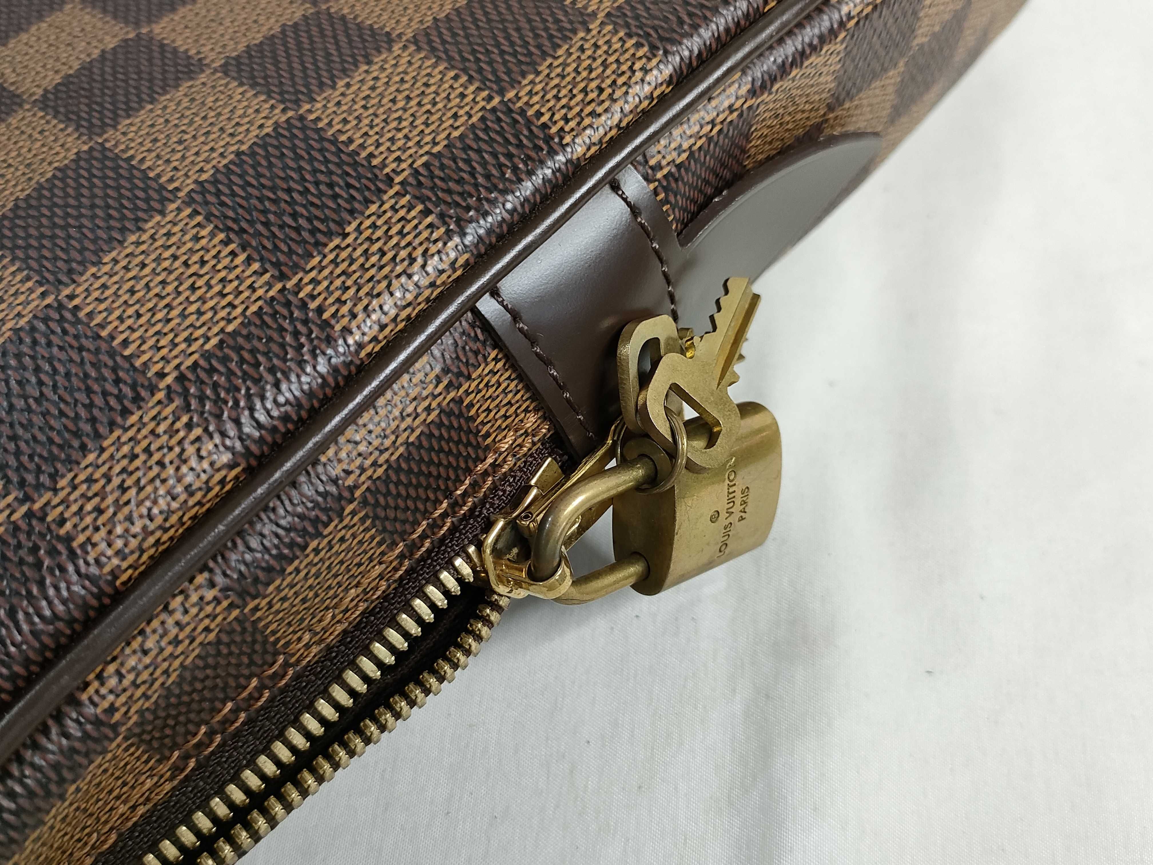 Damier Vuitton Damier Port Document Voyage N41124 RI2160 Brown Business Bag — view 15