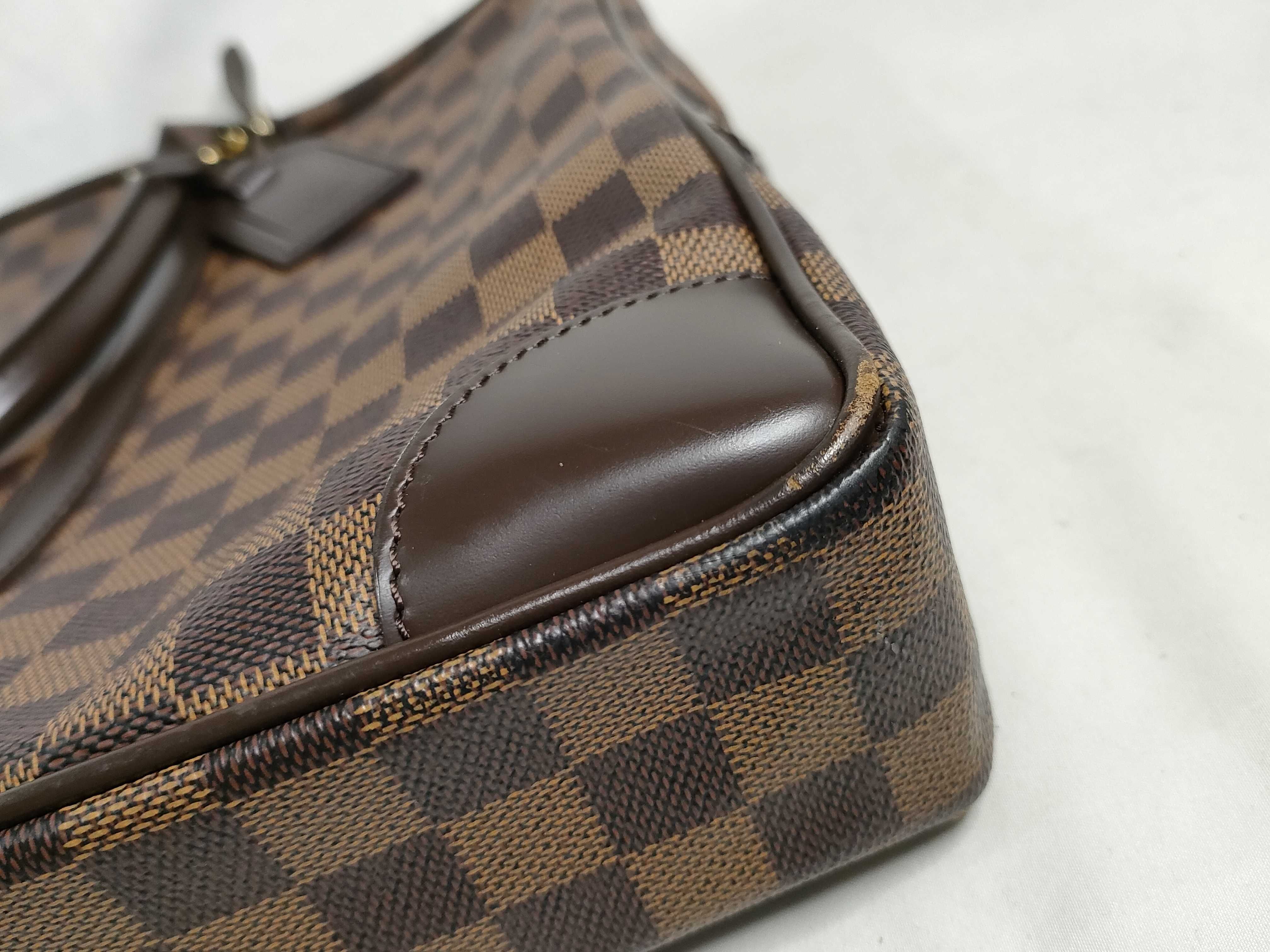 Damier Vuitton Damier Port Document Voyage N41124 RI2160 Brown Business Bag — view 6