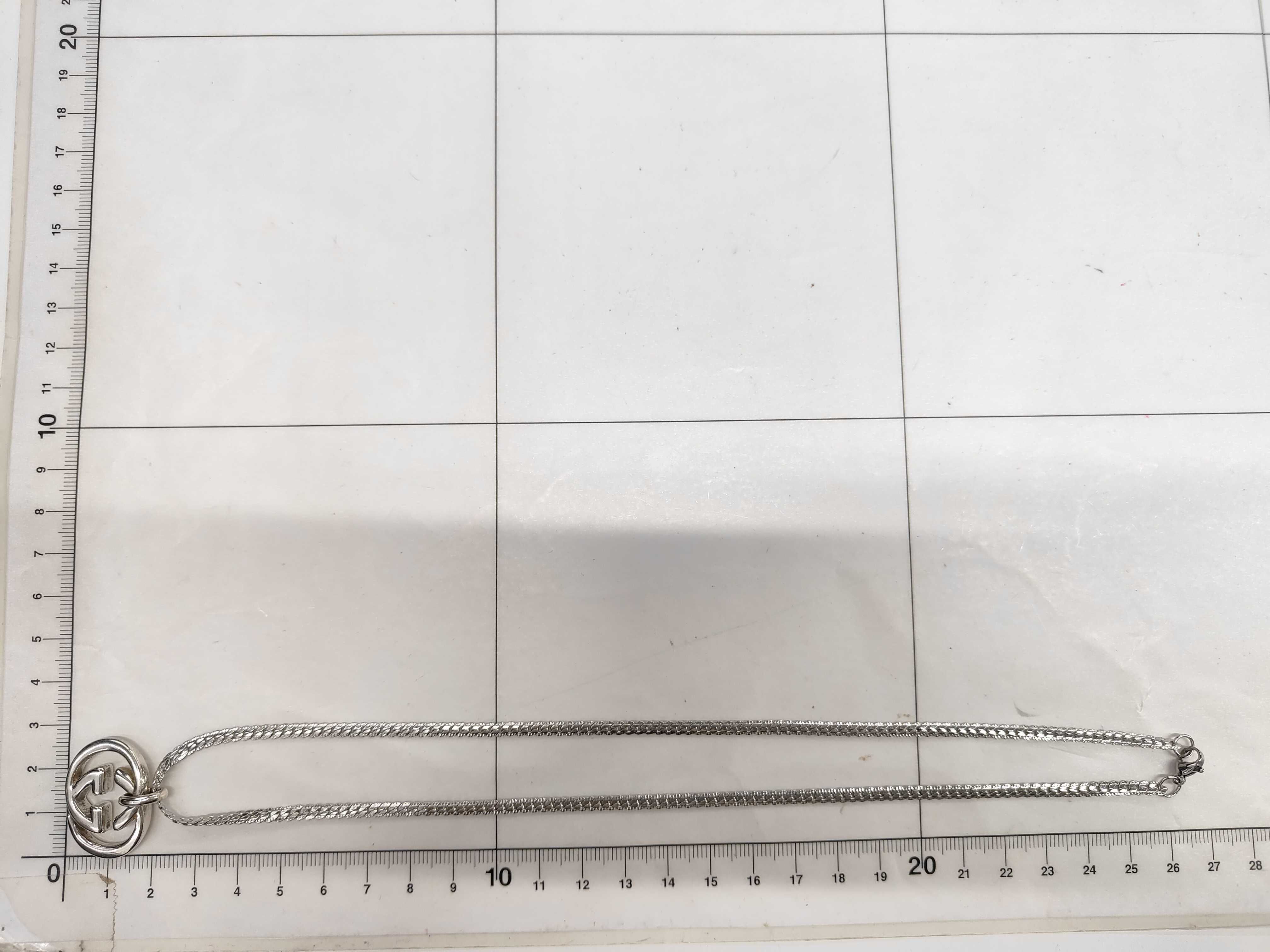 Interlocking GG 925 Silver Necklace — view 5