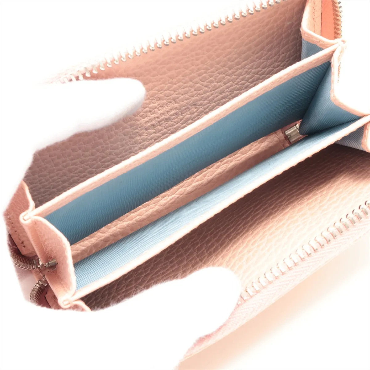 Bamboo GG Marmont 644412 PVC x Leather Coin Case Pink — view 3
