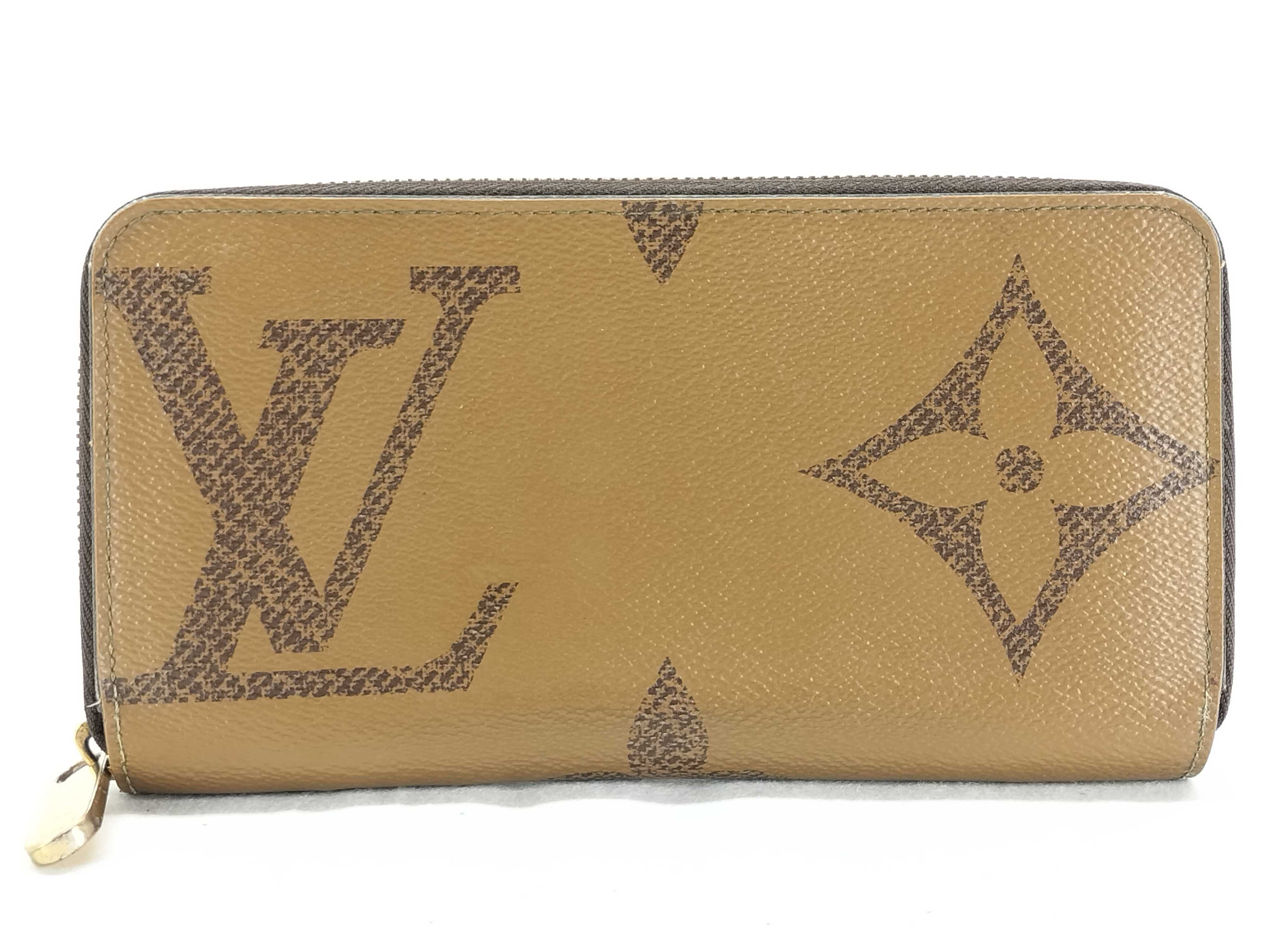 Monogram M67687 Zippy Wallet Monogram Giant Reverse IC Chip Wallet