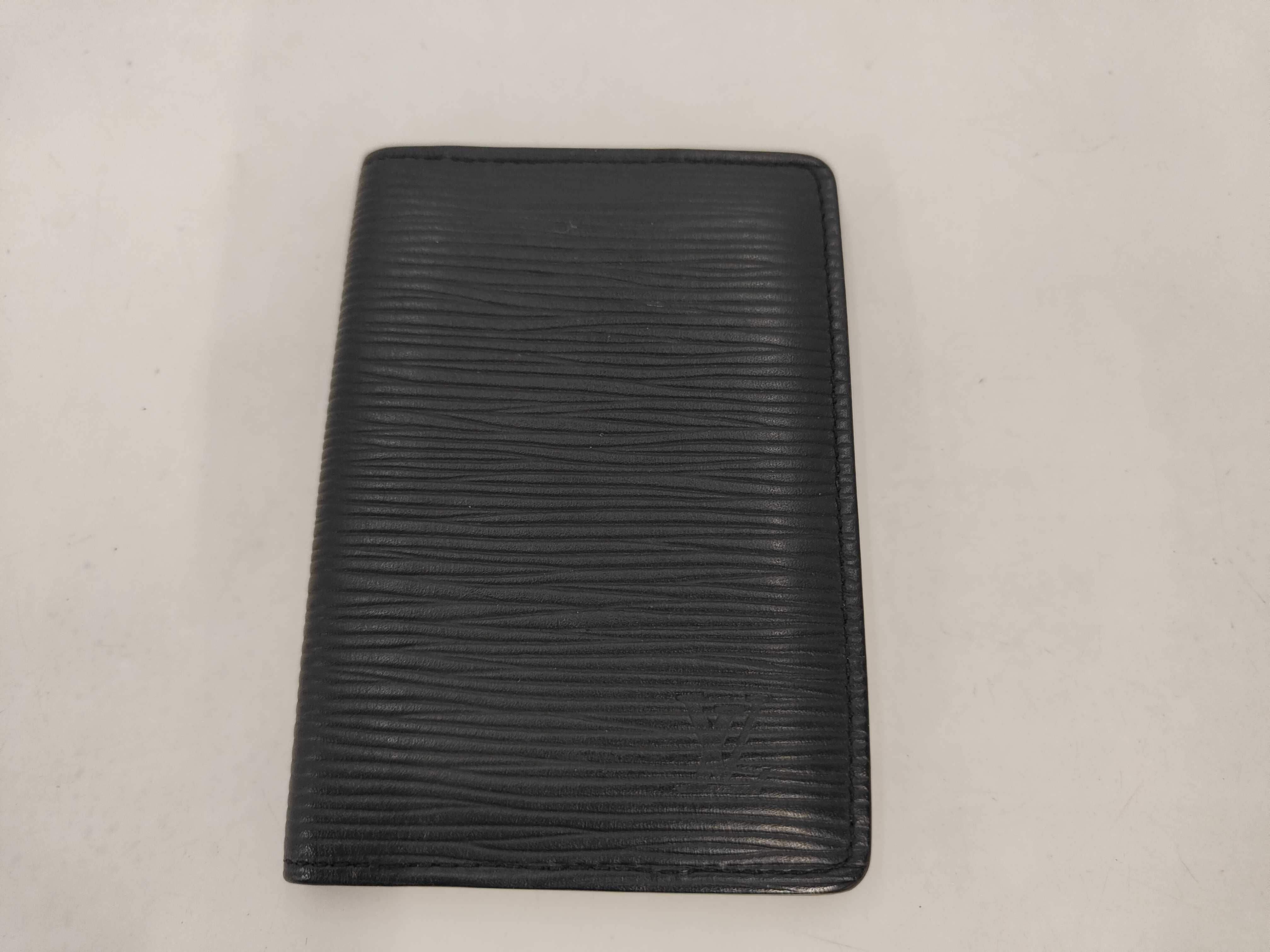 Epi Leather M60642 Epi Organizer de Poche Card Case CT0270 with Initials - Card Case
