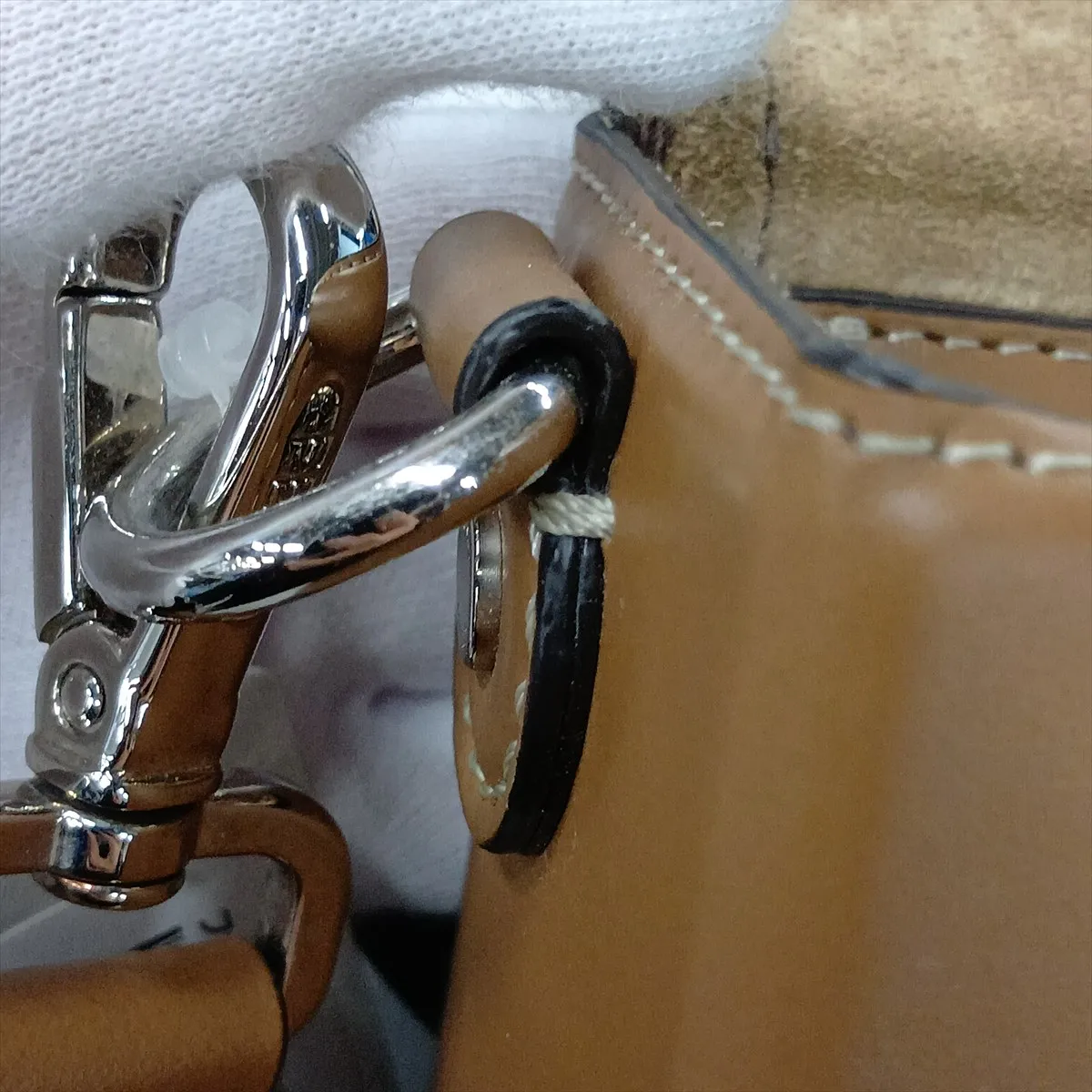 Zucca Soft Trunk Baguette 7VA565 Canvas x Leather 2-Way Shoulder Bag Brown — view 13