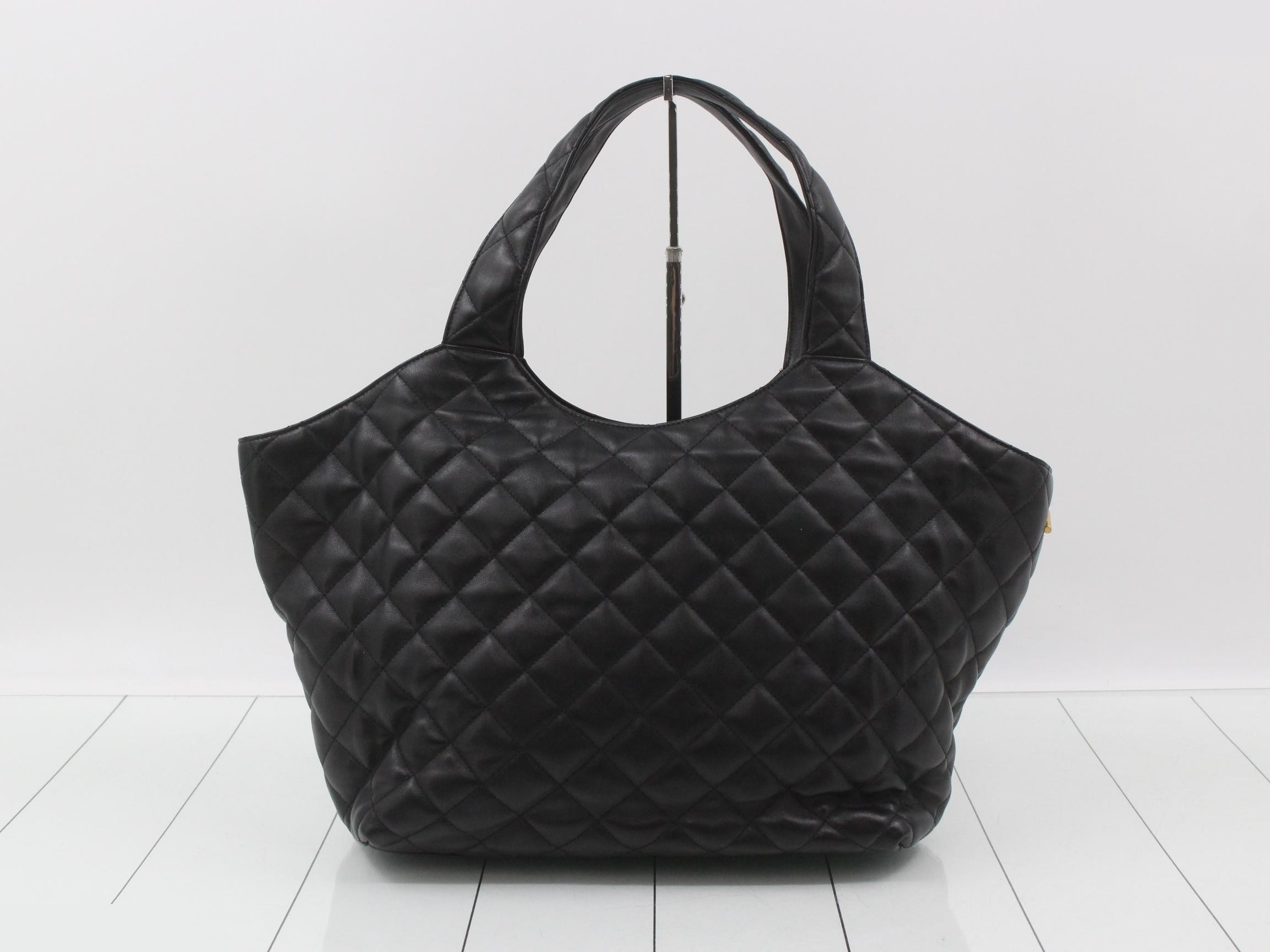ICARE quilted tote bag with pouch — view 2