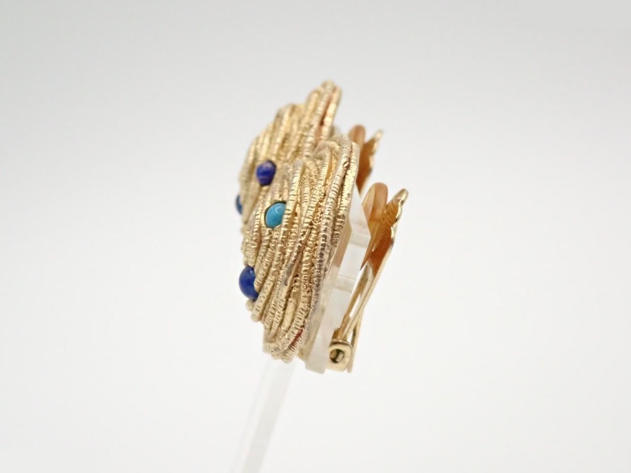 Colored Stone GP Earrings — view 3