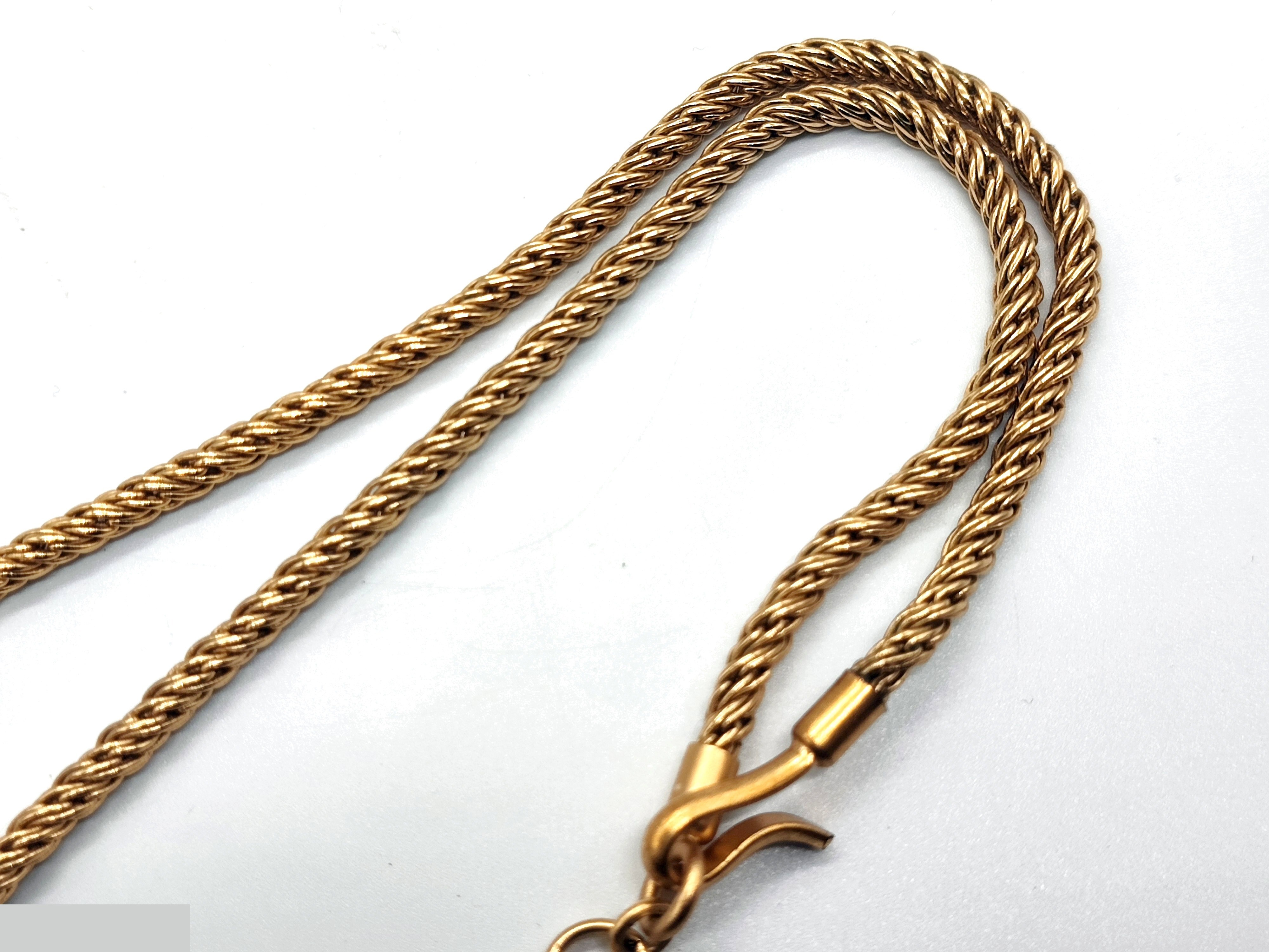 Coco Mark Multicolor Stone Necklace 01A, Neck circumference approx. 51cm — view 11