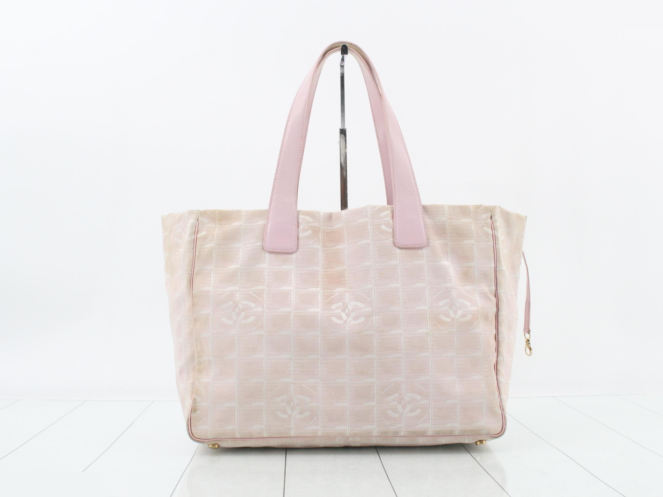 New Travel Line Tote Bag (Pink) — view 2