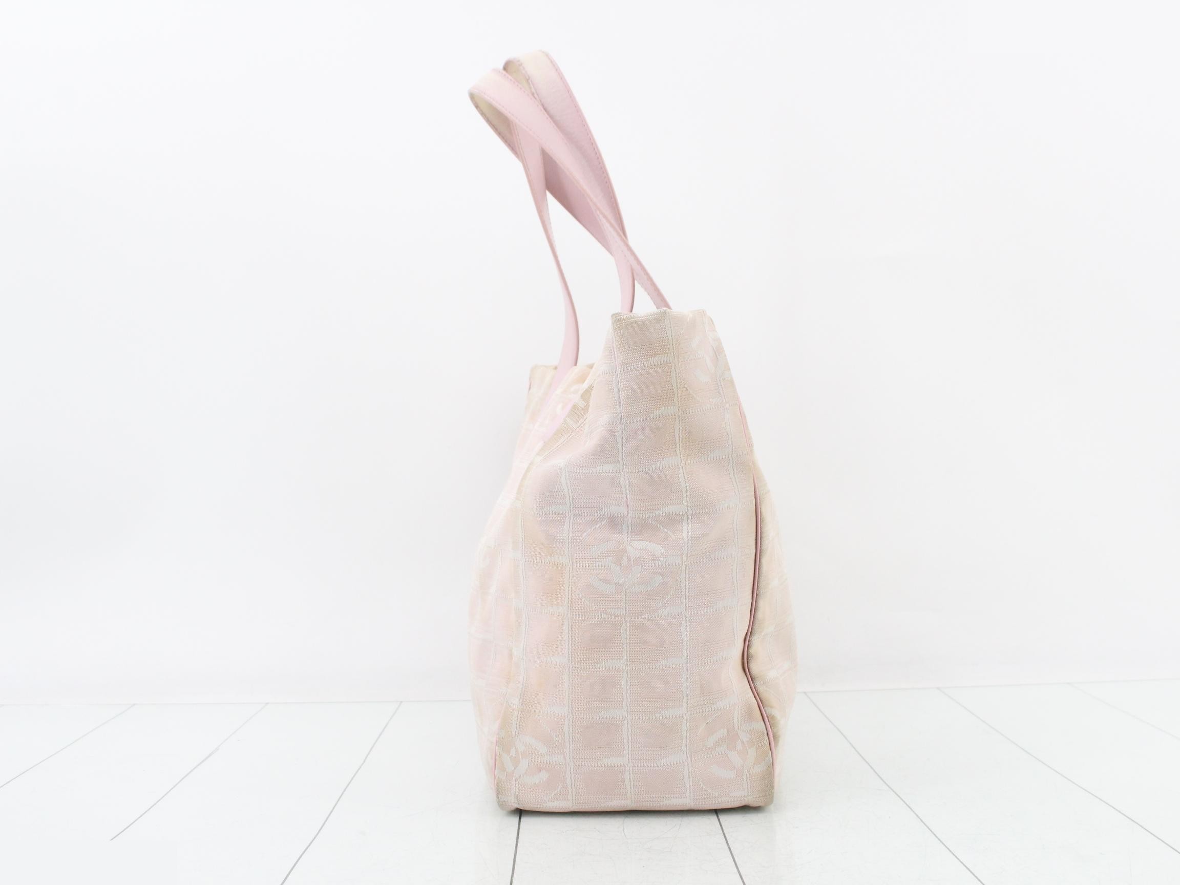 New Travel Line Tote Bag (Pink) — view 3