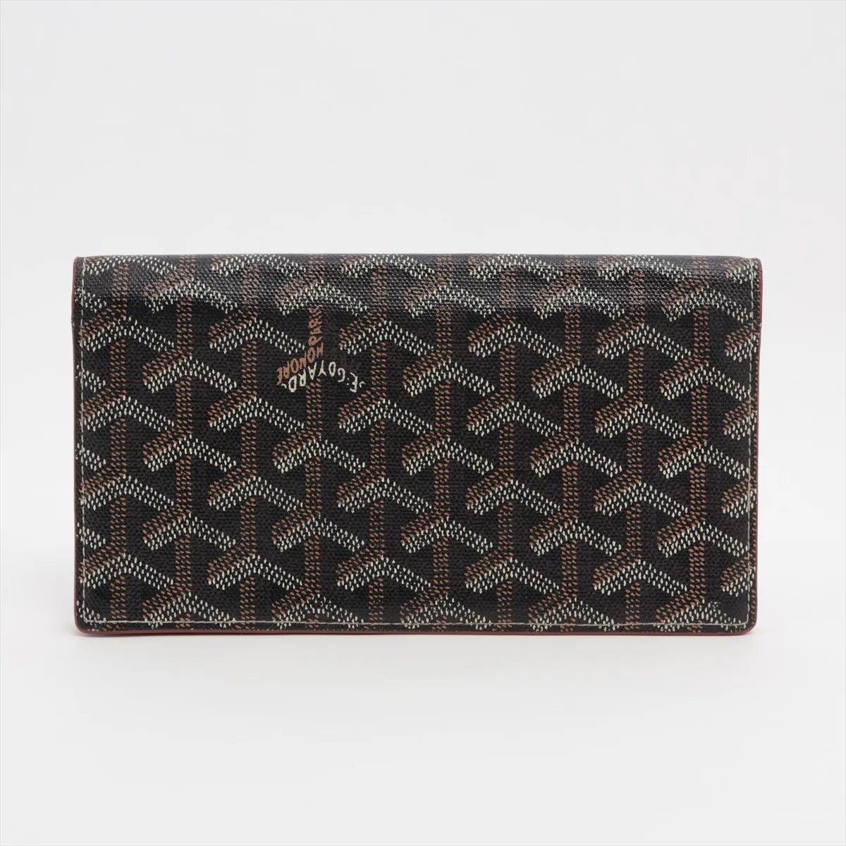 Richelieu Leather Long Wallet Brown — view 2
