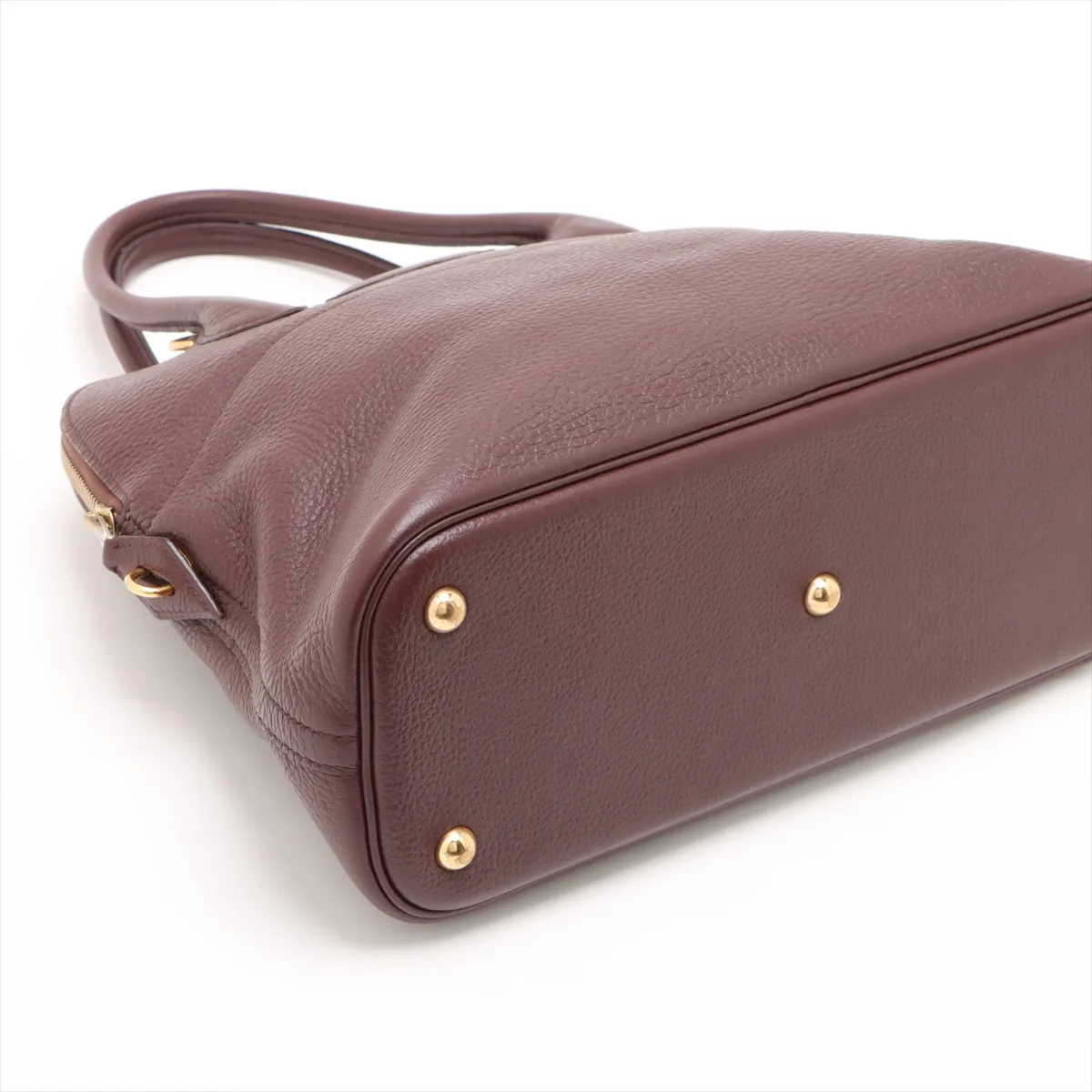 Bolide 31 Taurillon Clemence Bordeaux Gold hardware O:2011 — view 4