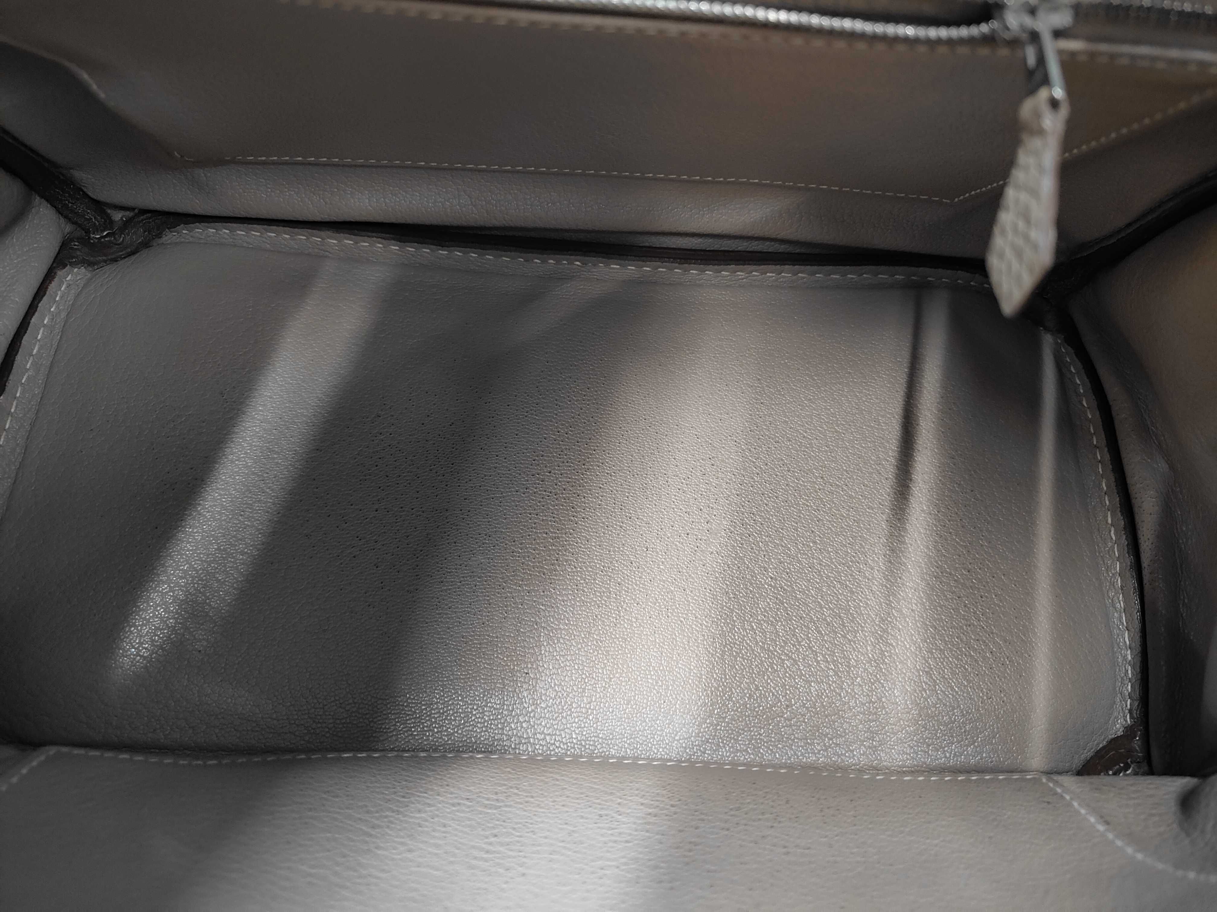 Birkin 30 Togo Argile Silver Hardware P Stamp Handbag — view 11