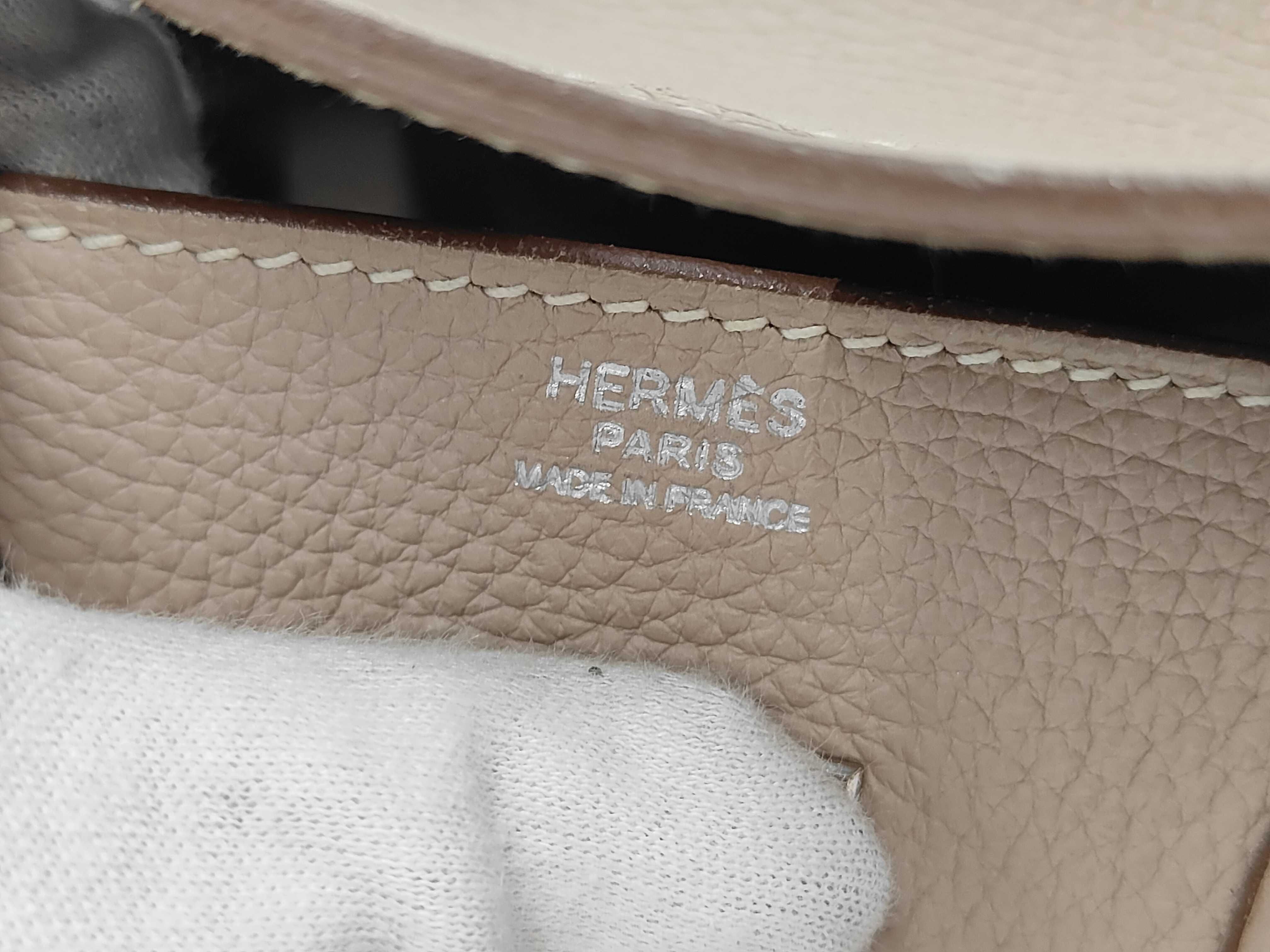 Birkin 30 Togo Argile Silver Hardware P Stamp Handbag — view 10