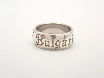 Save the Children logo, sterling silver (925), ring, Bulgari.