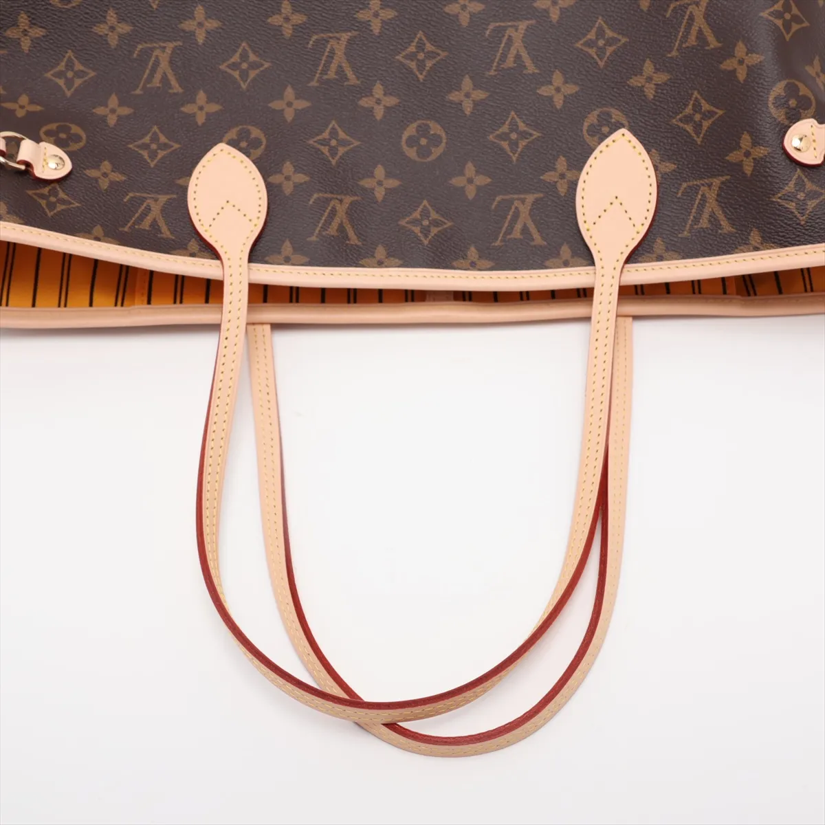 Monogram Neverfull Inside Out MM M11947 Brown x Yellow (RFID detected) — view 5