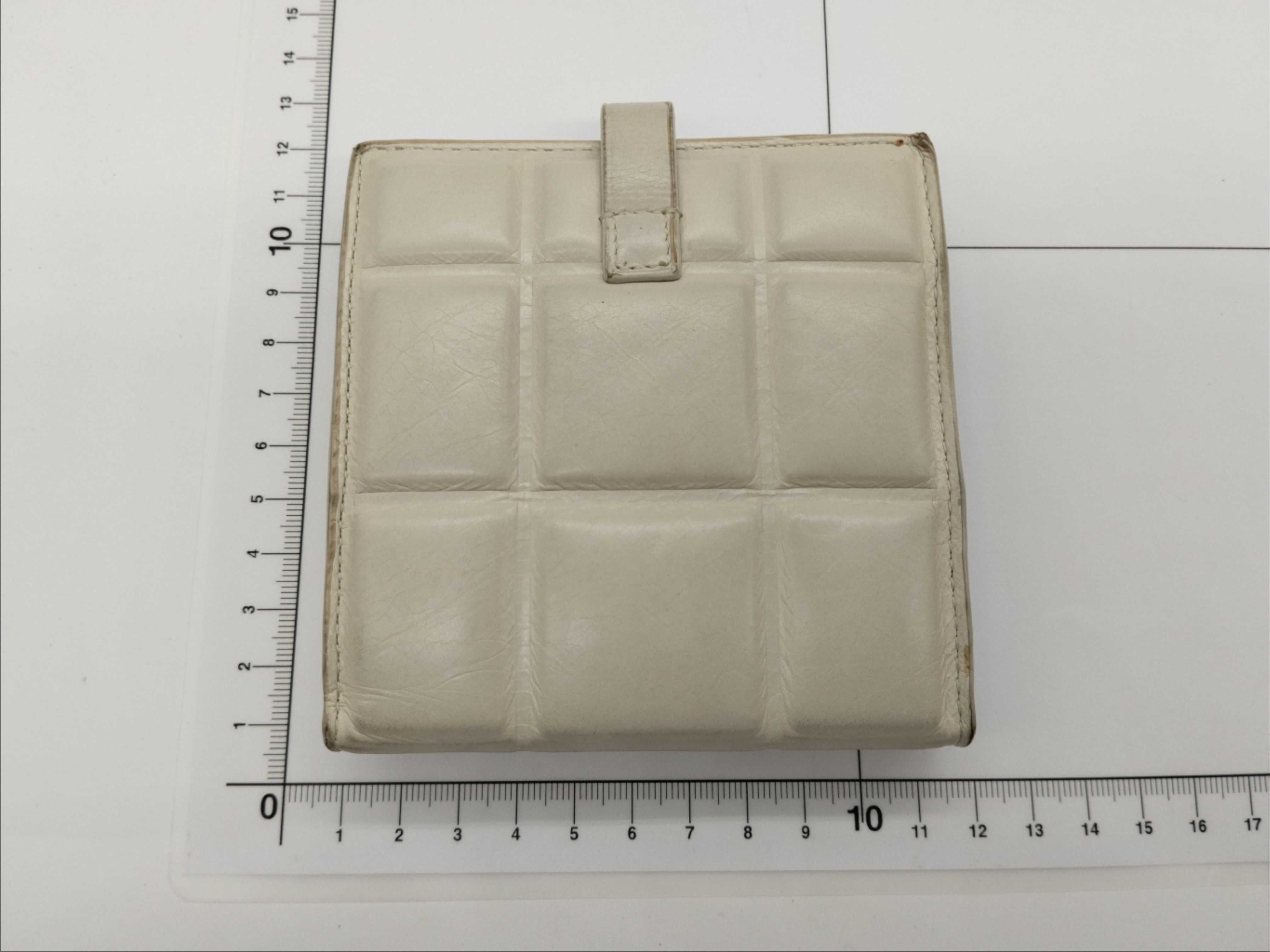 Padded Maxi Intrecciato Flap Wallet Compact Wallet — view 2