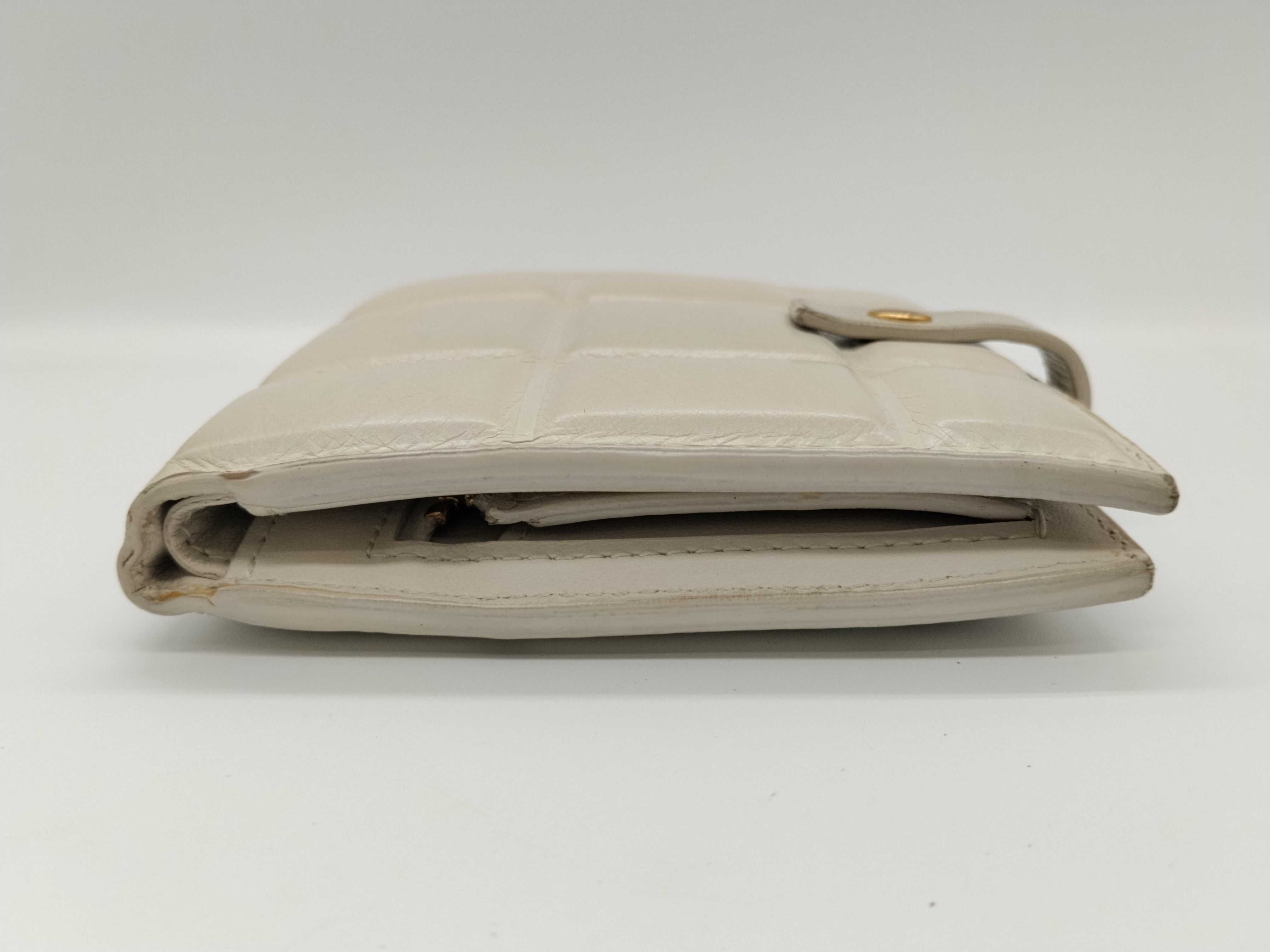 Padded Maxi Intrecciato Flap Wallet Compact Wallet — view 6