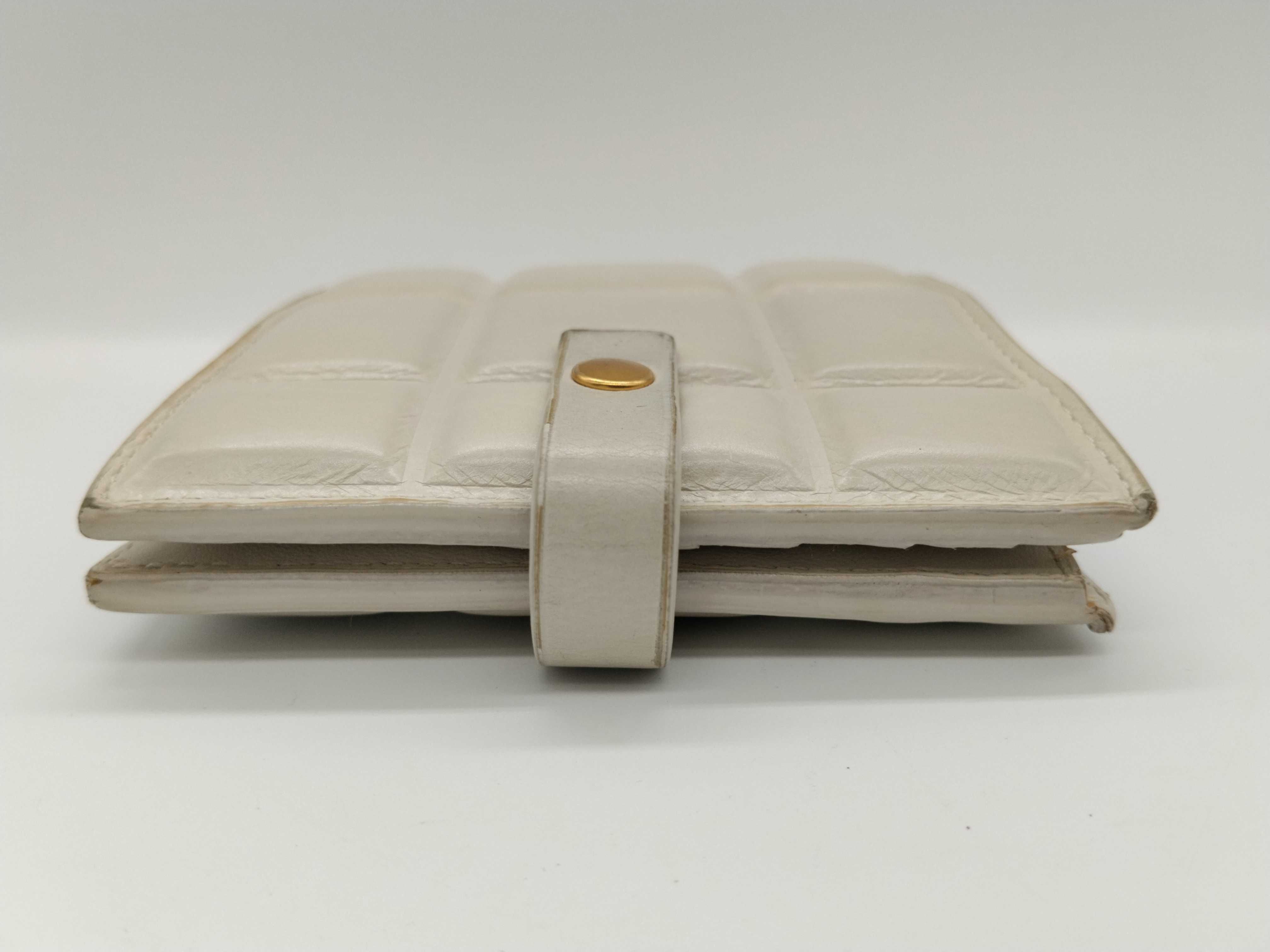 Padded Maxi Intrecciato Flap Wallet Compact Wallet — view 7