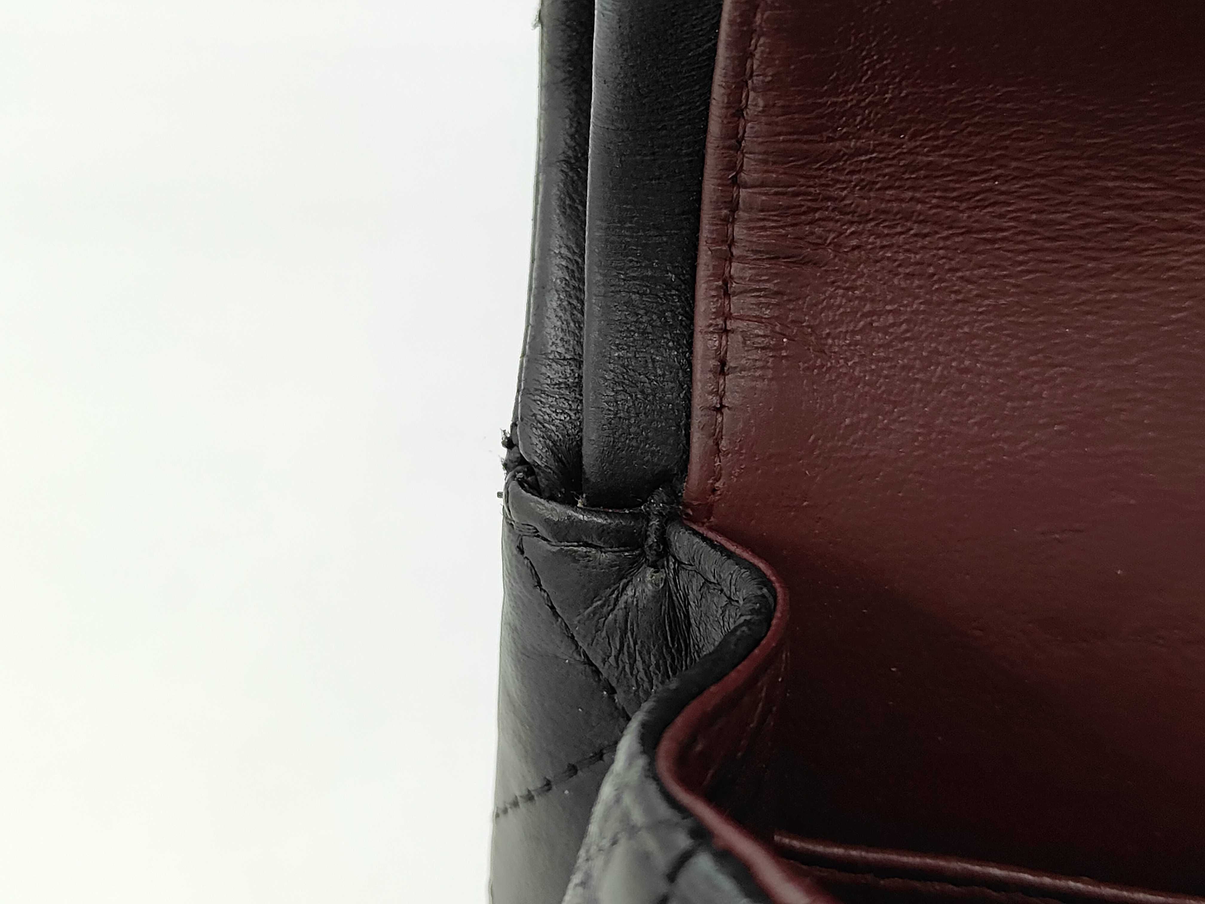 Matelassé Lambskin Classic Flap Chain Shoulder Bag (with seal, serial number 14) — view 11