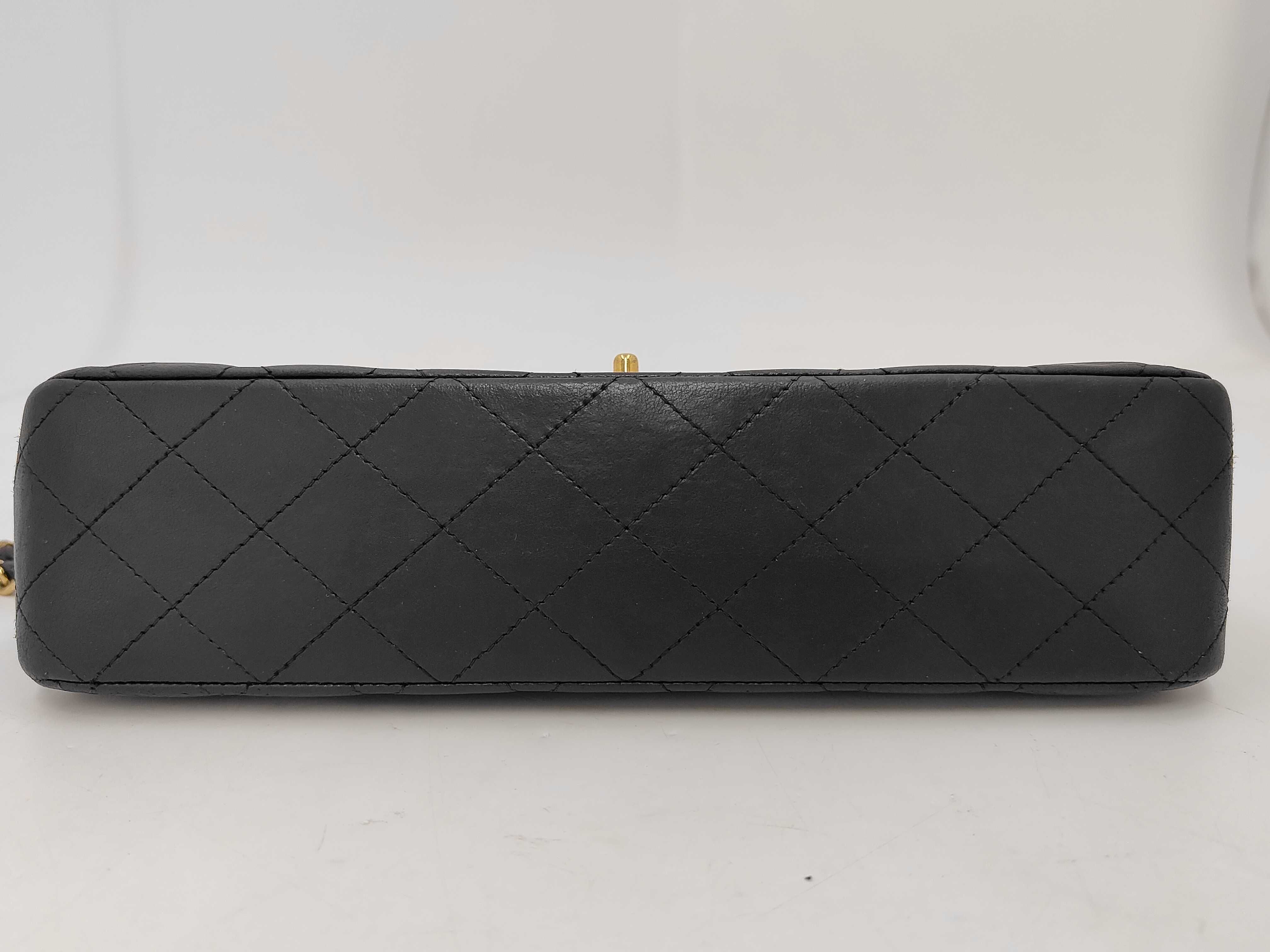 Matelassé Lambskin Classic Flap Chain Shoulder Bag (with seal, serial number 14) — view 8