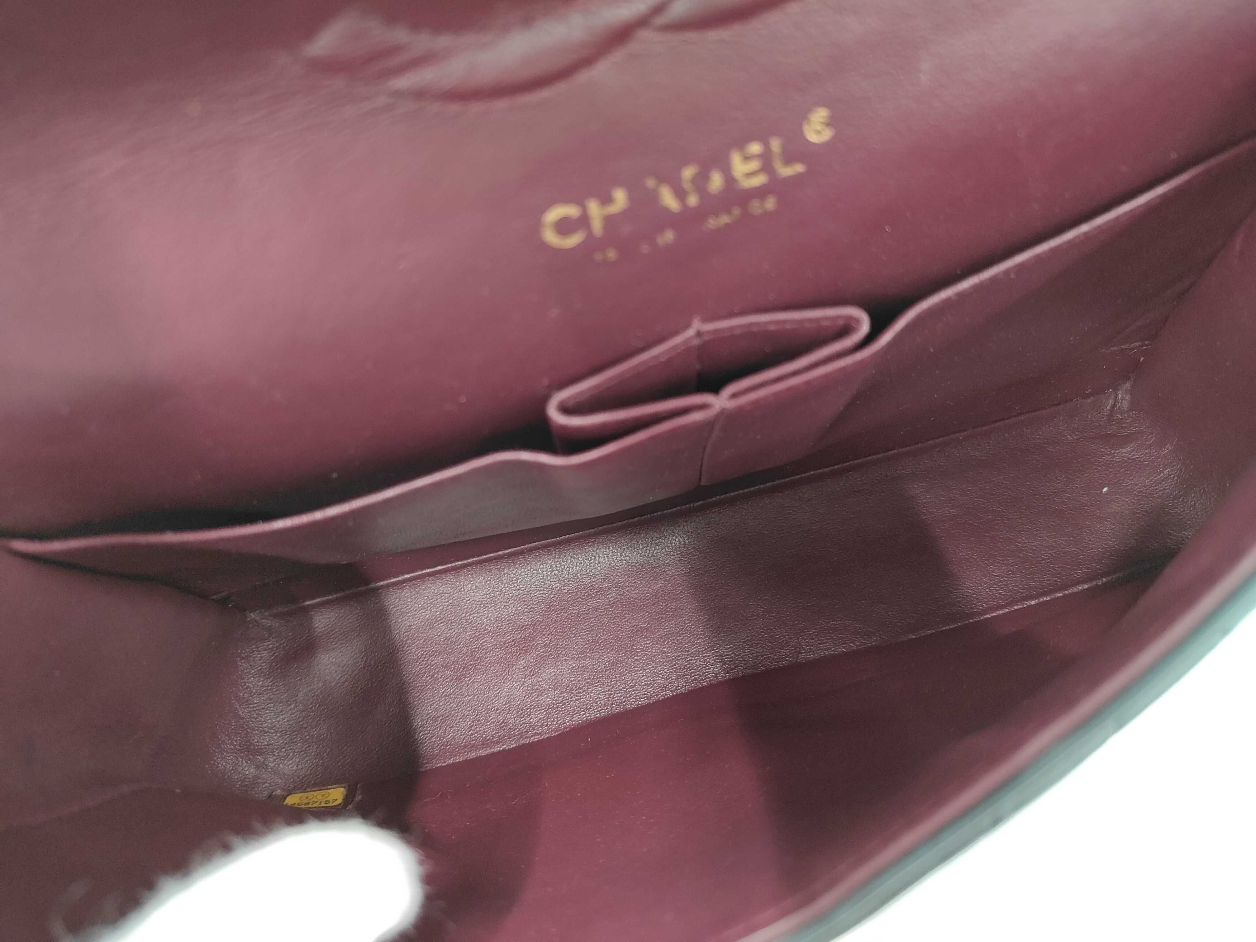 Matelassé Lambskin Classic Flap Chain Shoulder Bag (with seal, serial number 14) — view 9