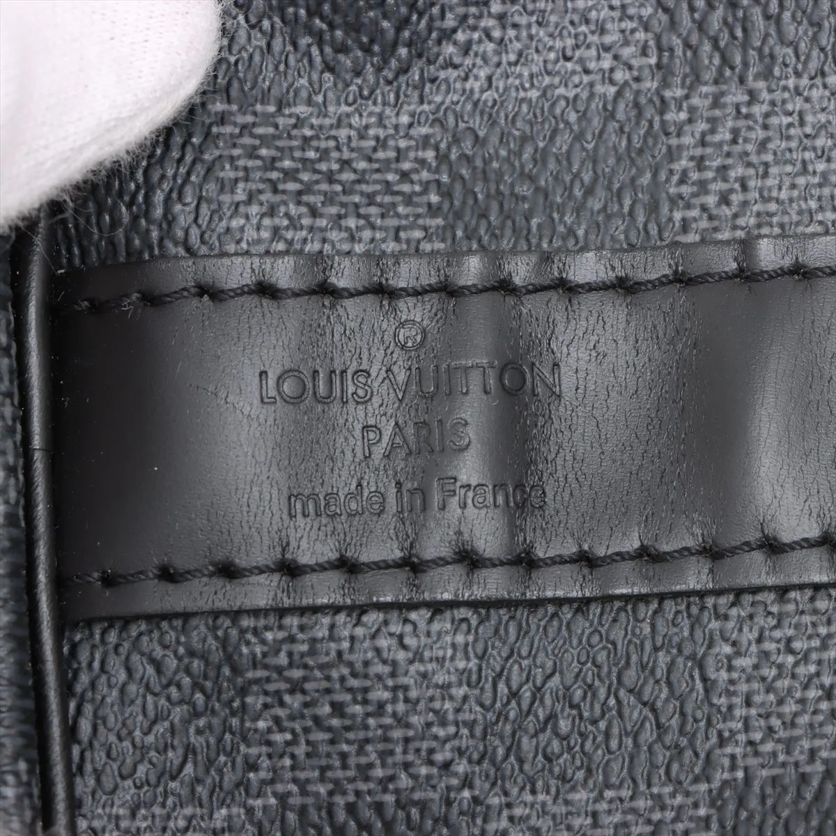 Damier Graphite Keepall Bandoulière 55 N41413 MB4088 Black — view 9