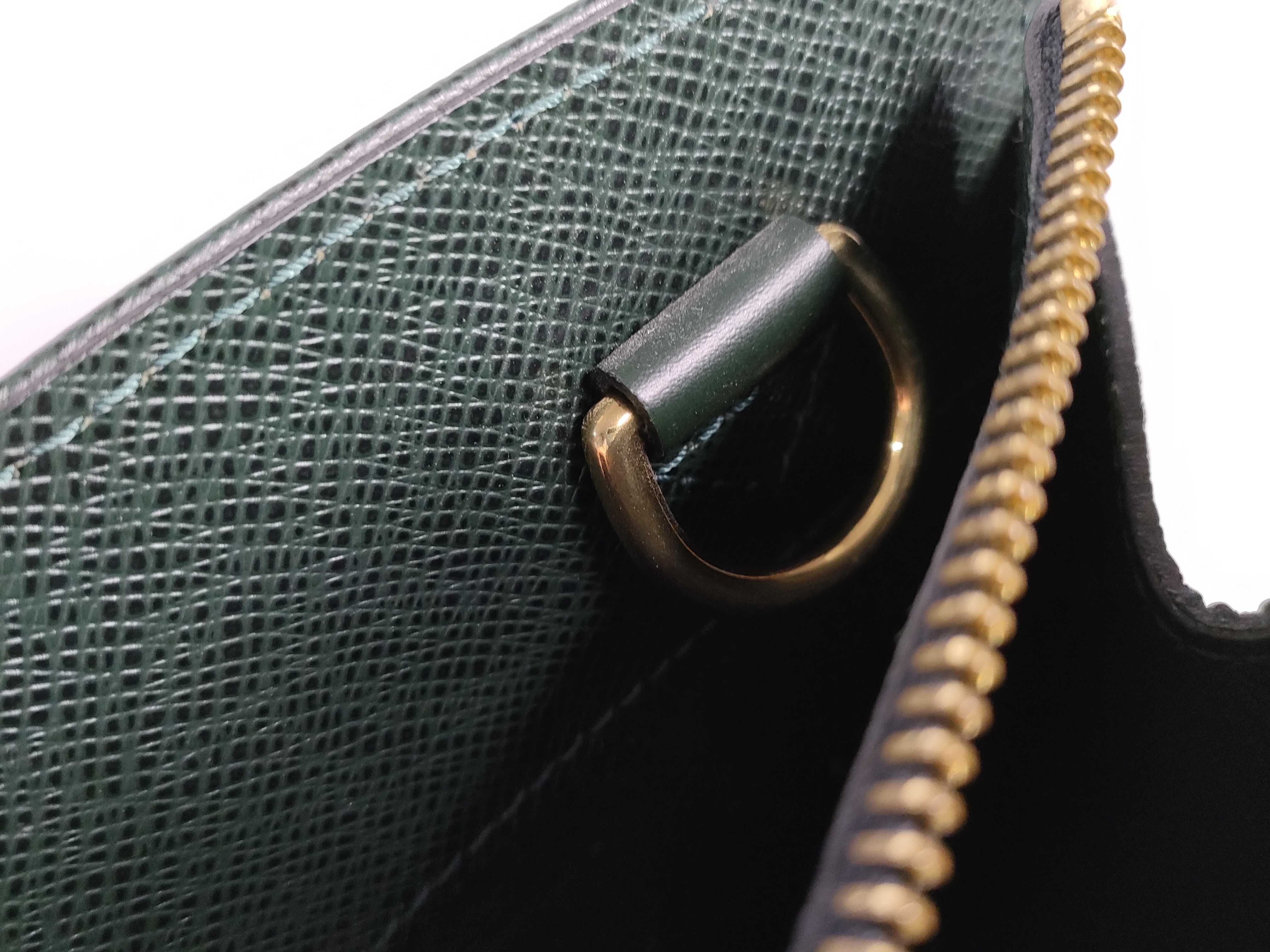 Taiga Leather Bag, Portedocument Rosan M30054, Serial number unclear, sticky interior pocket, business bag. — view 15