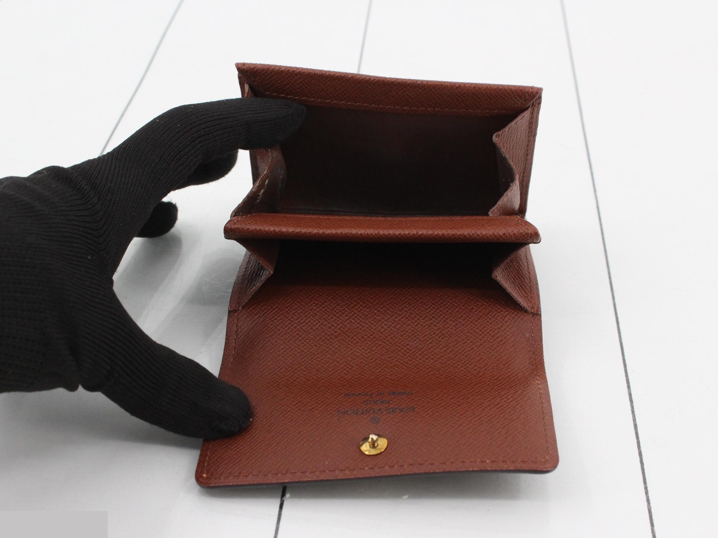 M61930 Monogram Portemonnaie Plat Coin Case — view 4