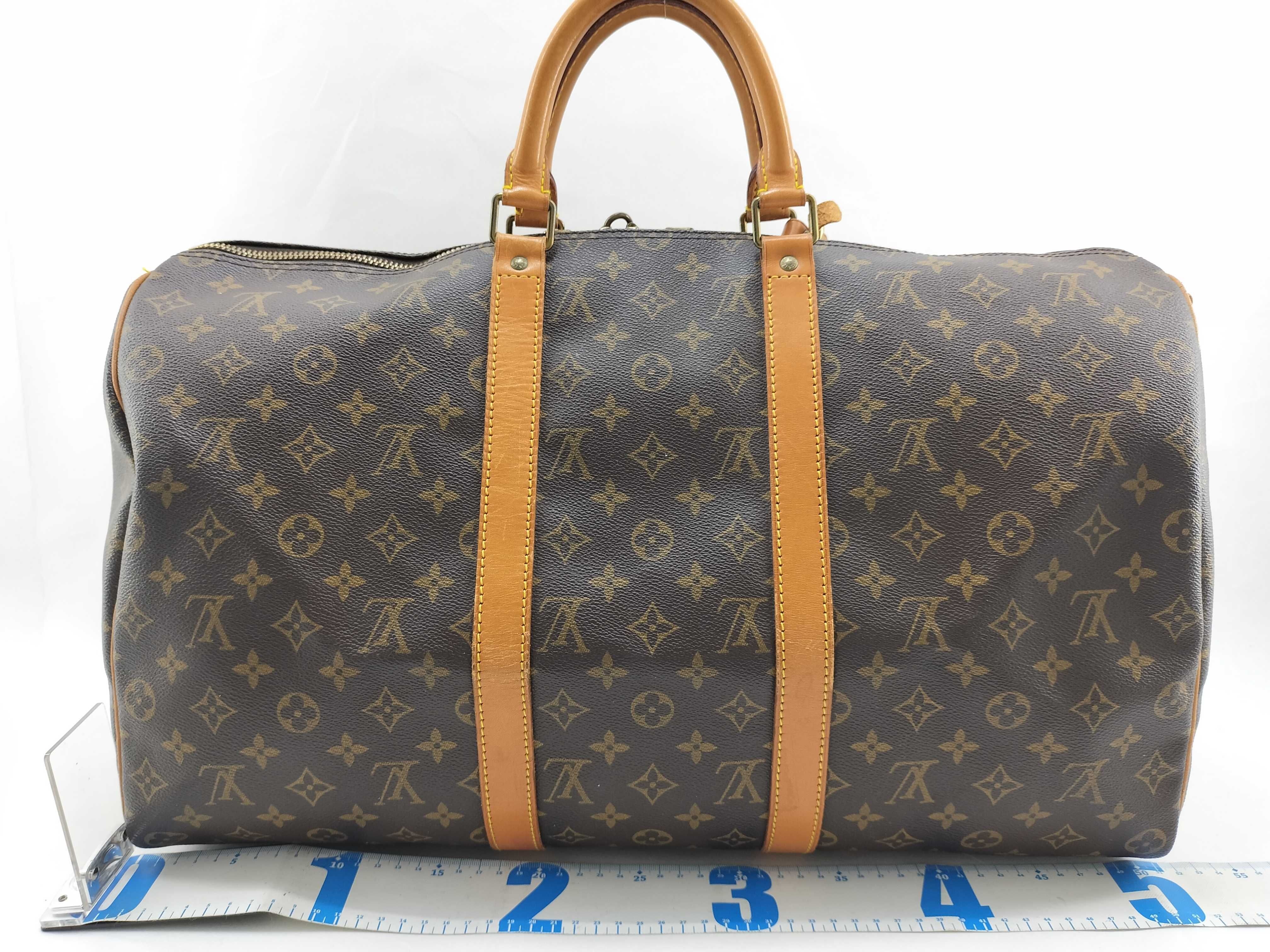 Monogram Keepall 50 Bandoulière Boston Bag — view 2