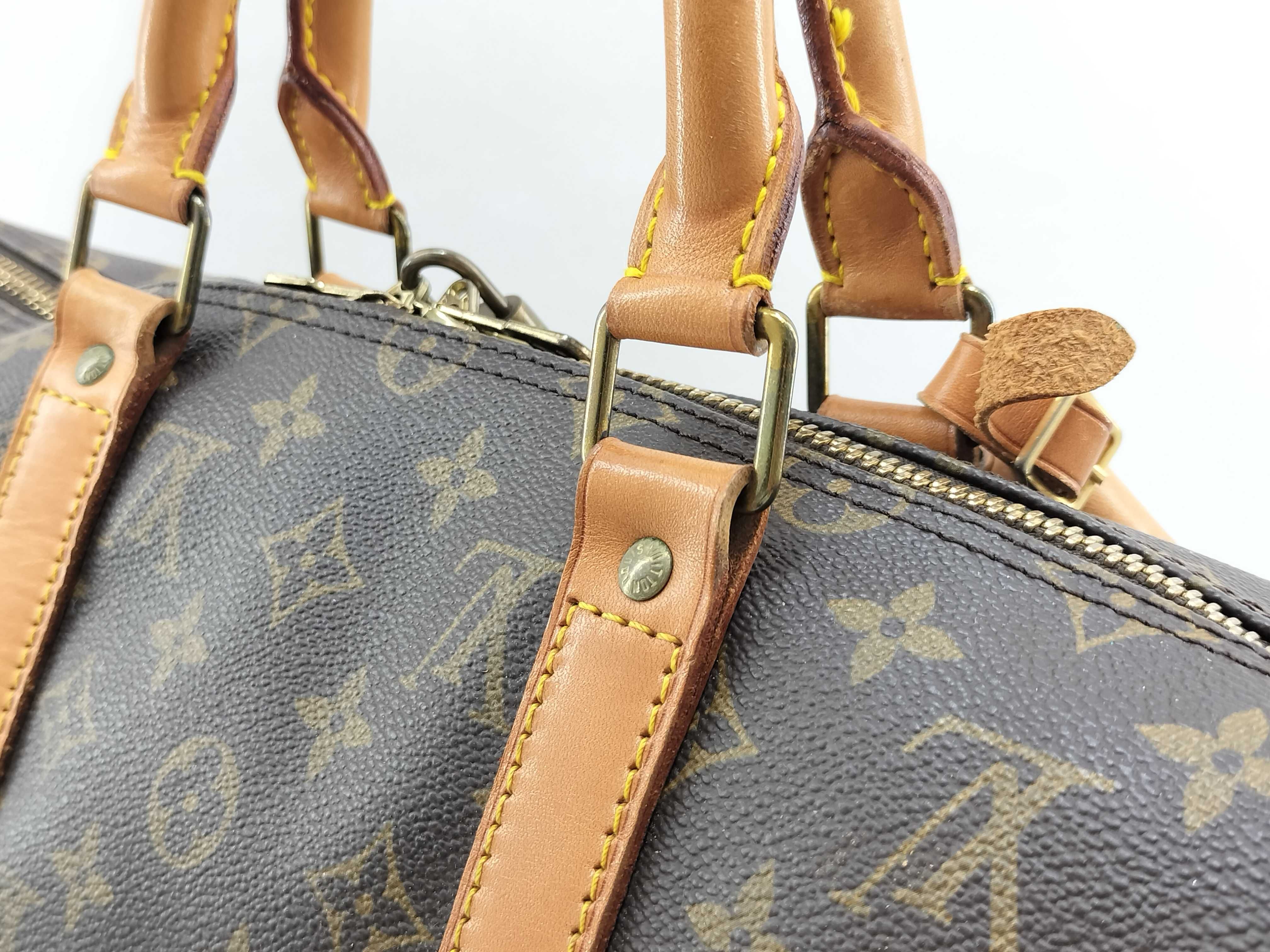 Monogram Keepall 50 Bandoulière Boston Bag — view 3