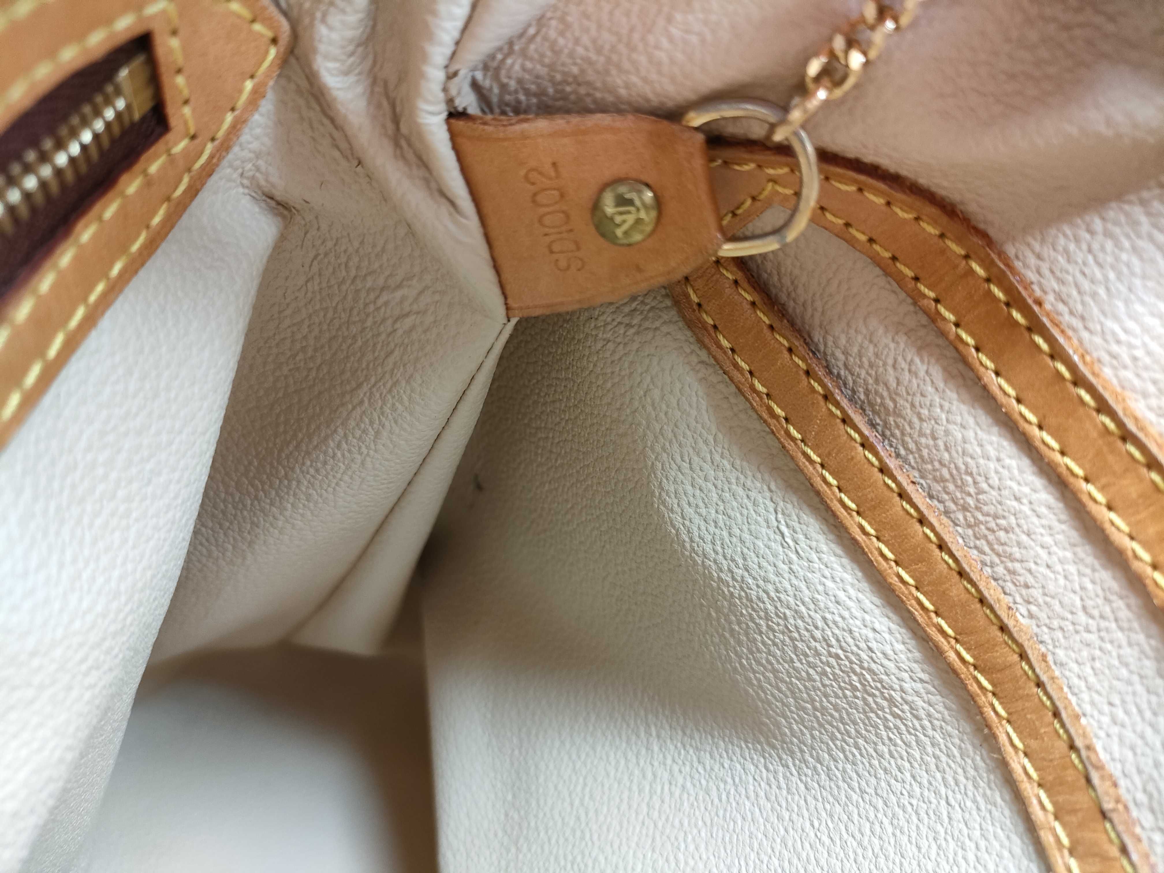 Monogram Vuitton Petit Bucket Tote Bag — view 12