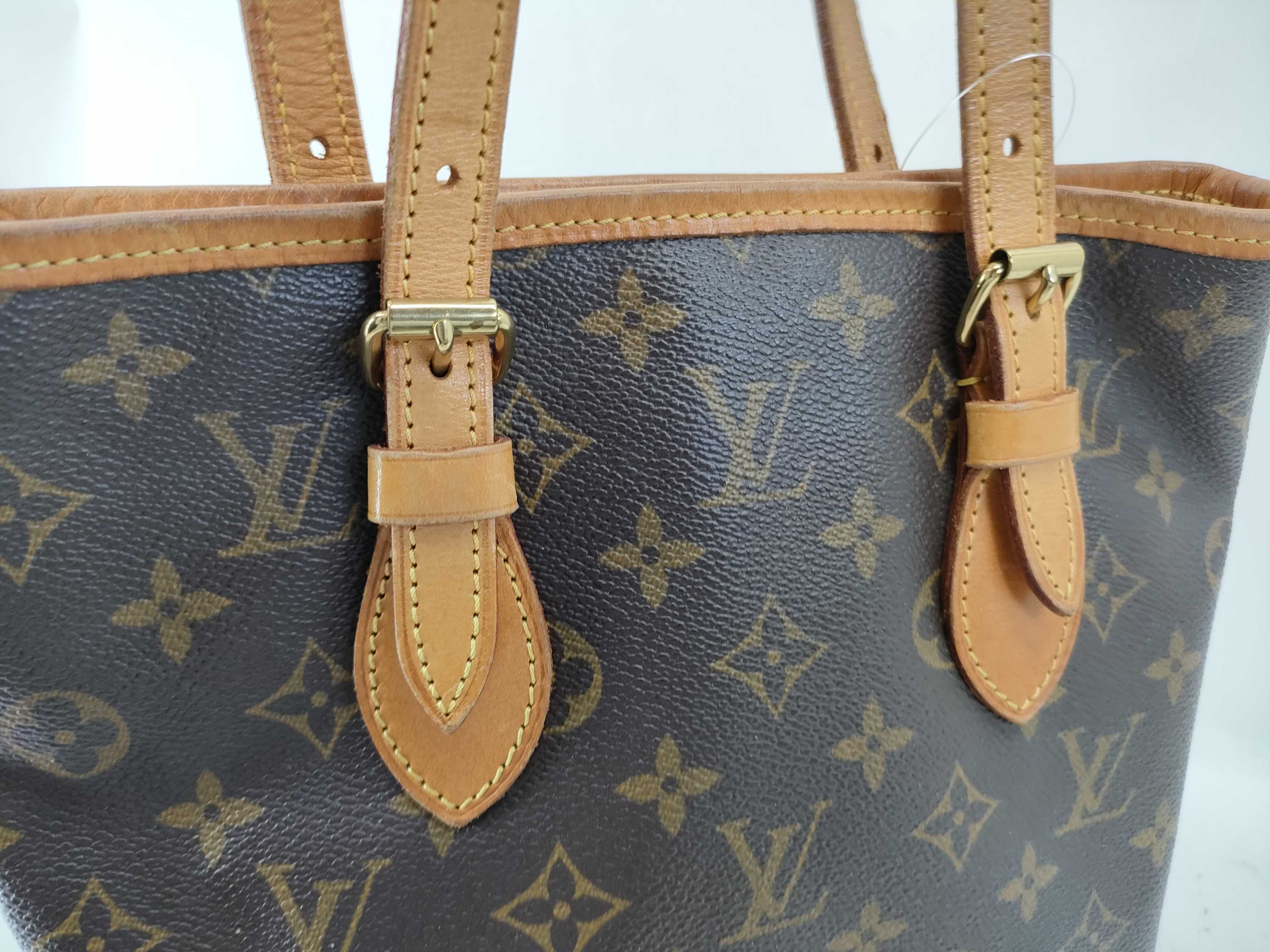 Monogram Vuitton Petit Bucket Tote Bag — view 5