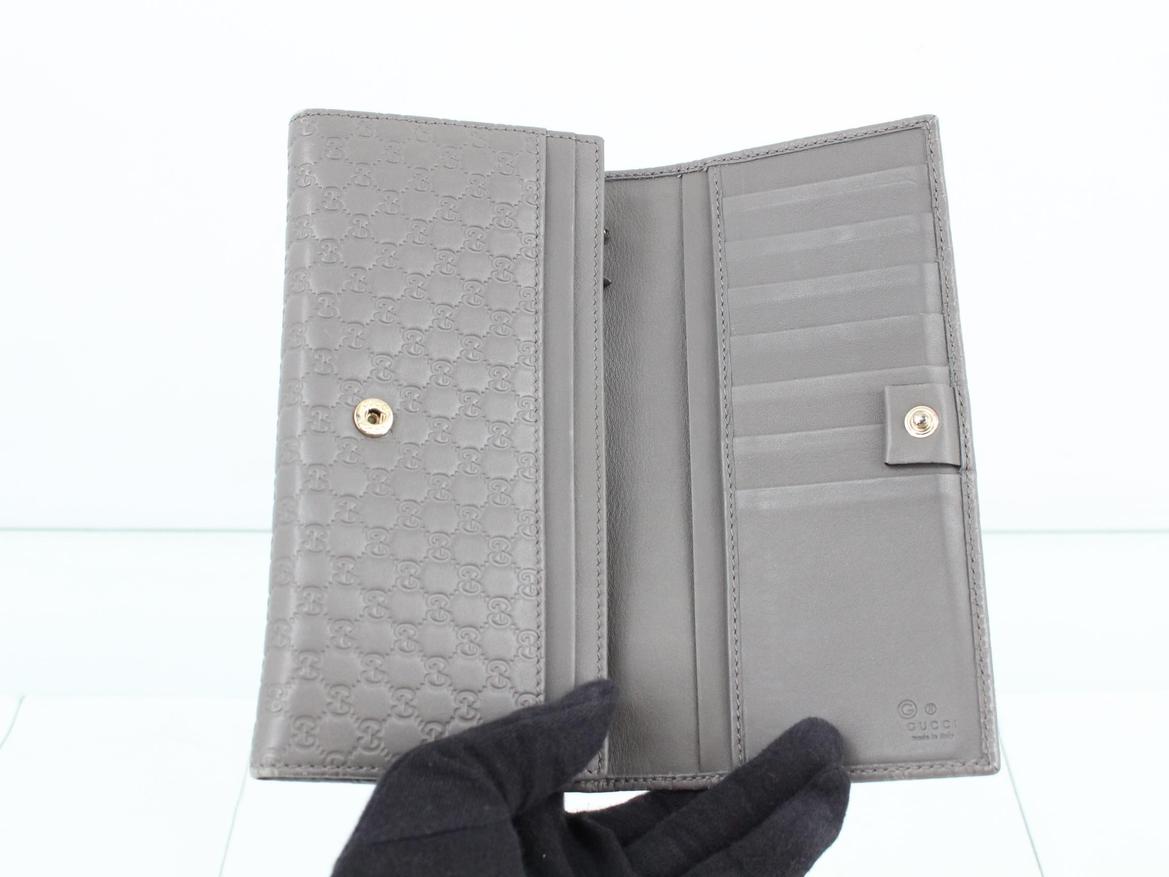 long wallet, gray — view 4
