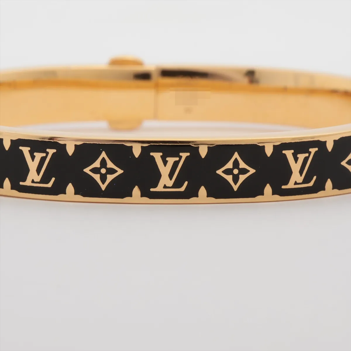 AK0225 Bangle M GP Gold x Black — view 3