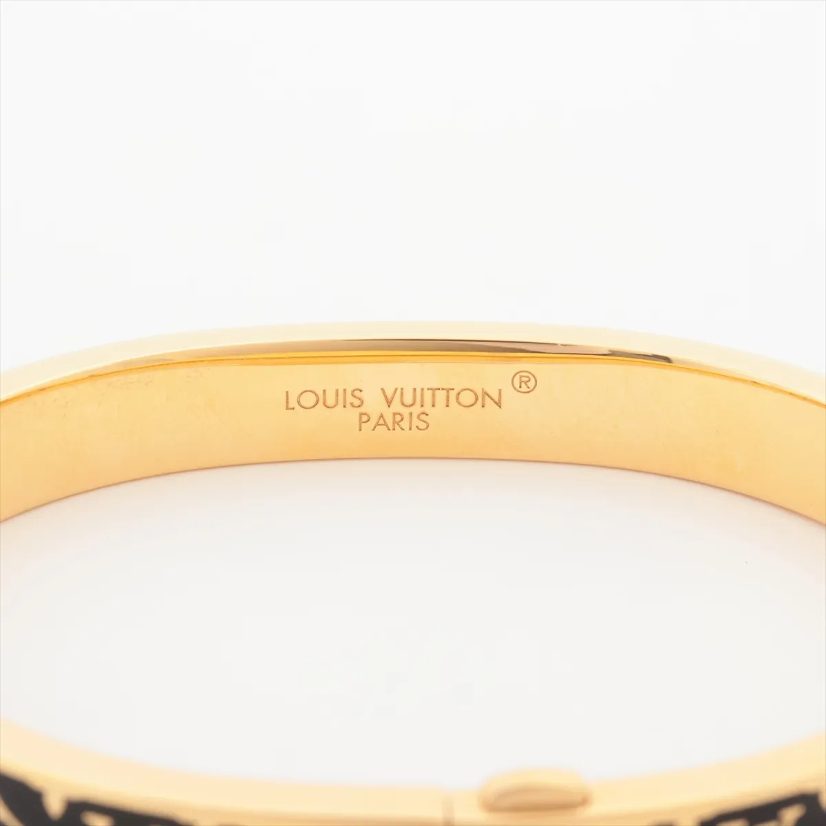 AK0225 Bangle M GP Gold x Black — view 4