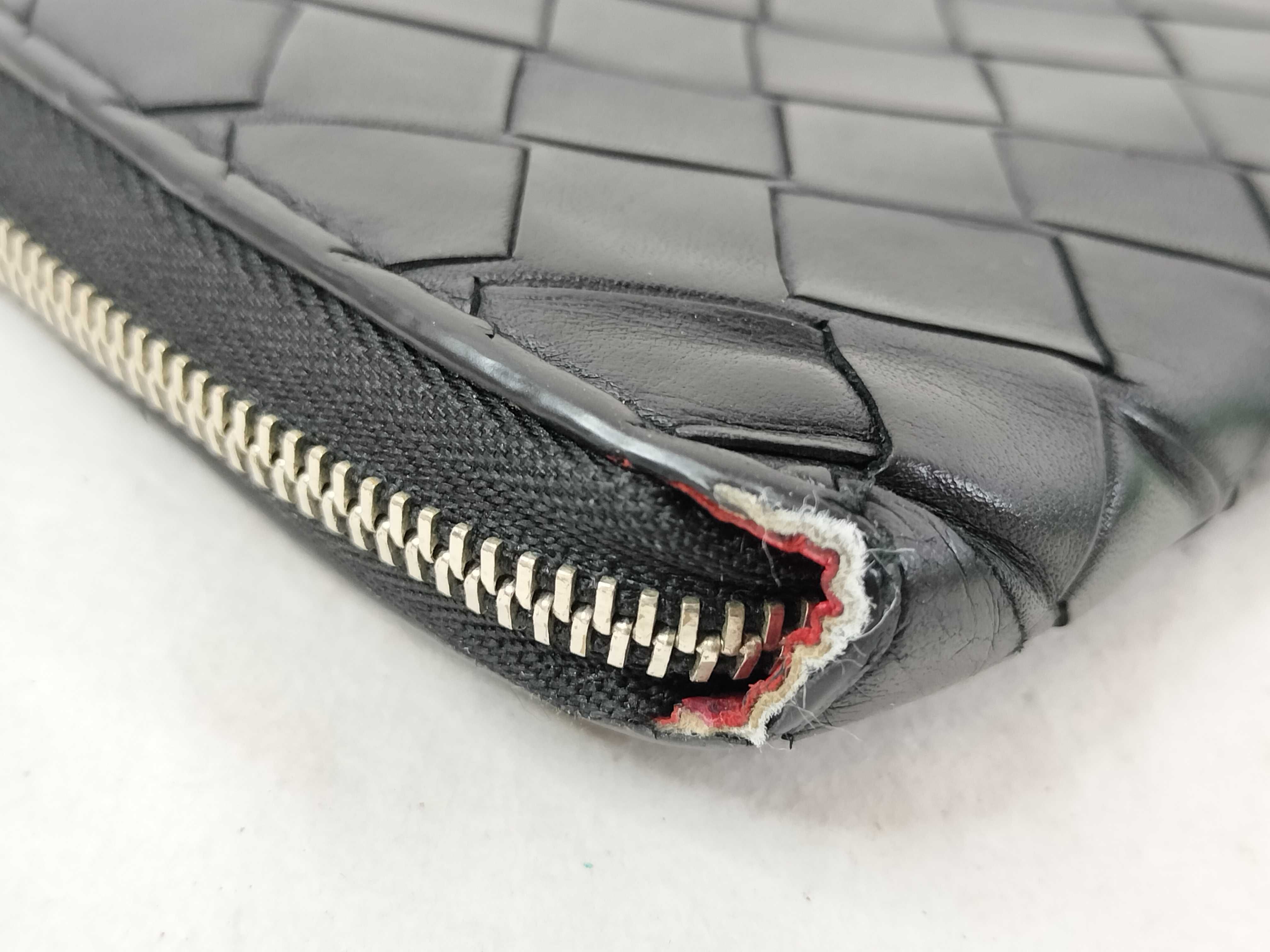 Intrecciato Long Wallet with Dust Bag — view 3