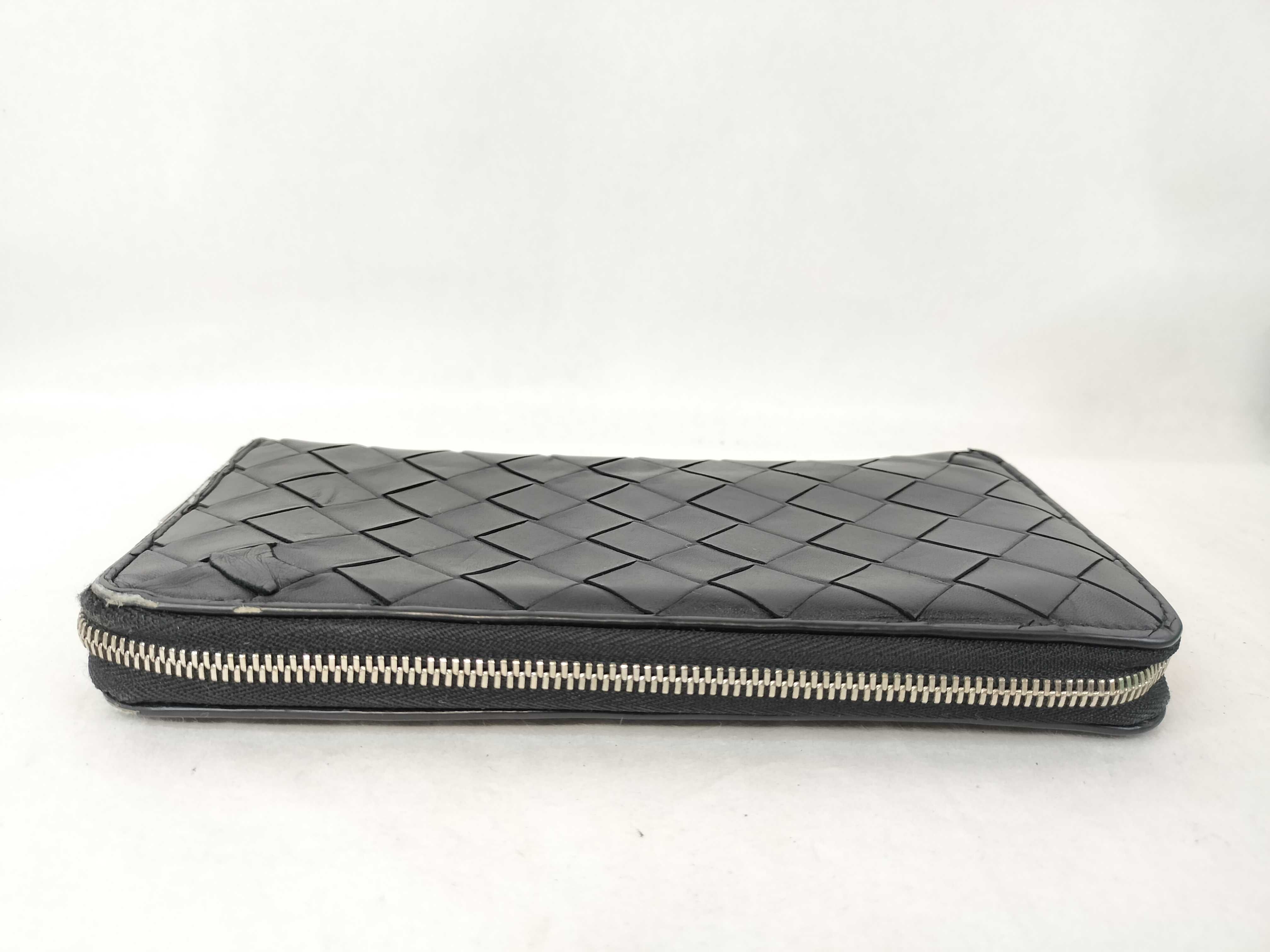 Intrecciato Long Wallet with Dust Bag — view 6