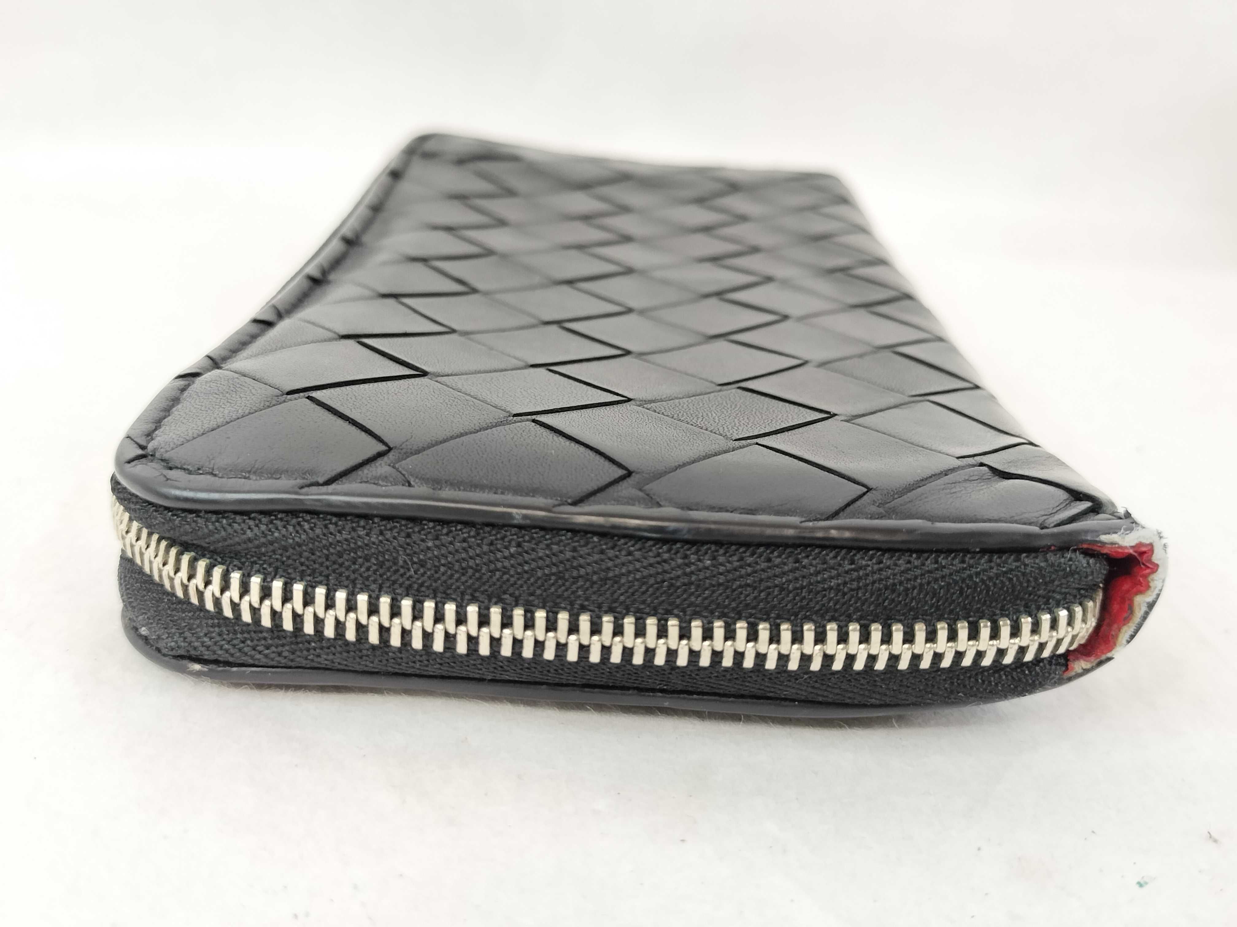 Intrecciato Long Wallet with Dust Bag — view 7