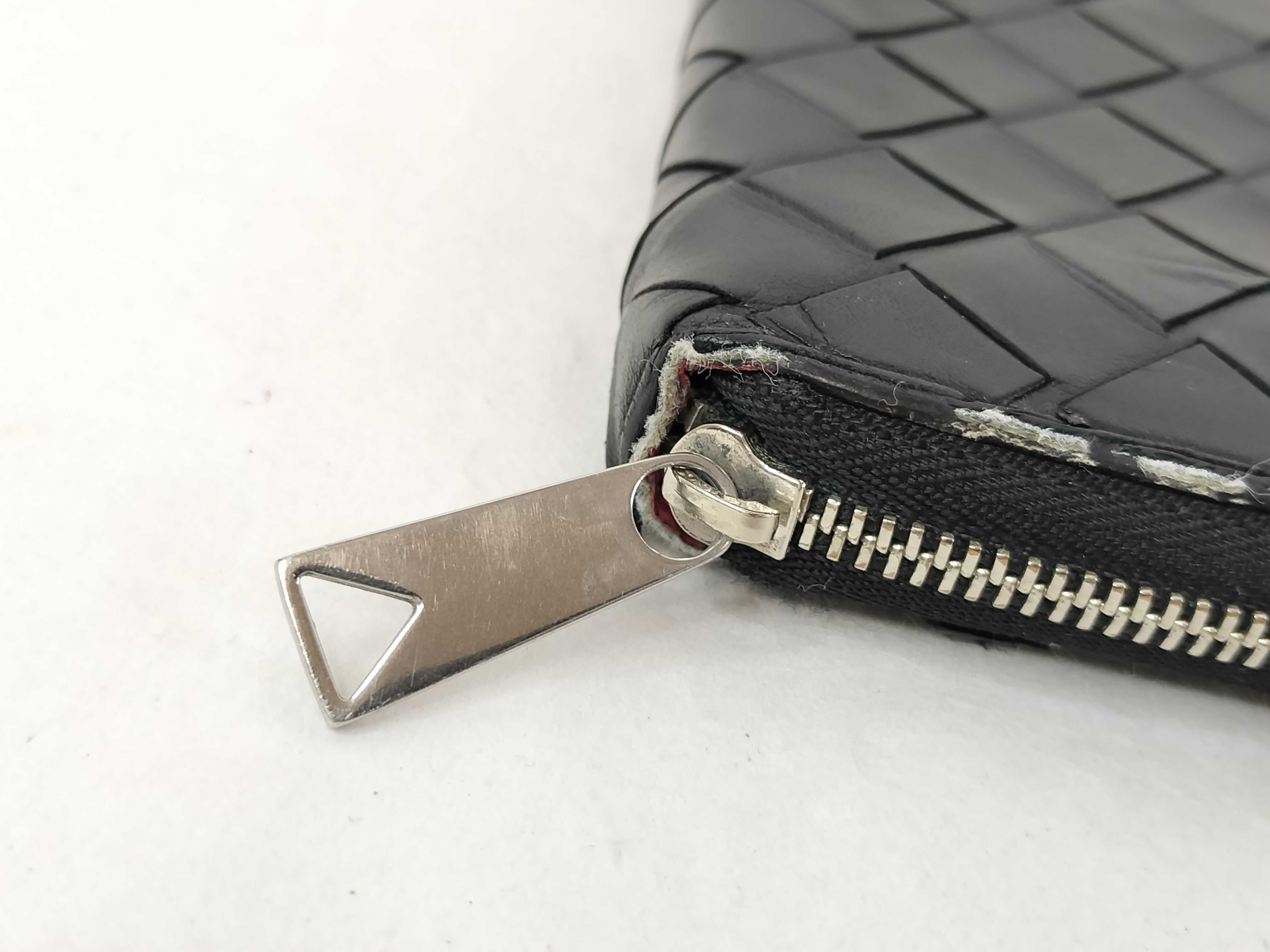 Intrecciato Long Wallet with Dust Bag — view 8
