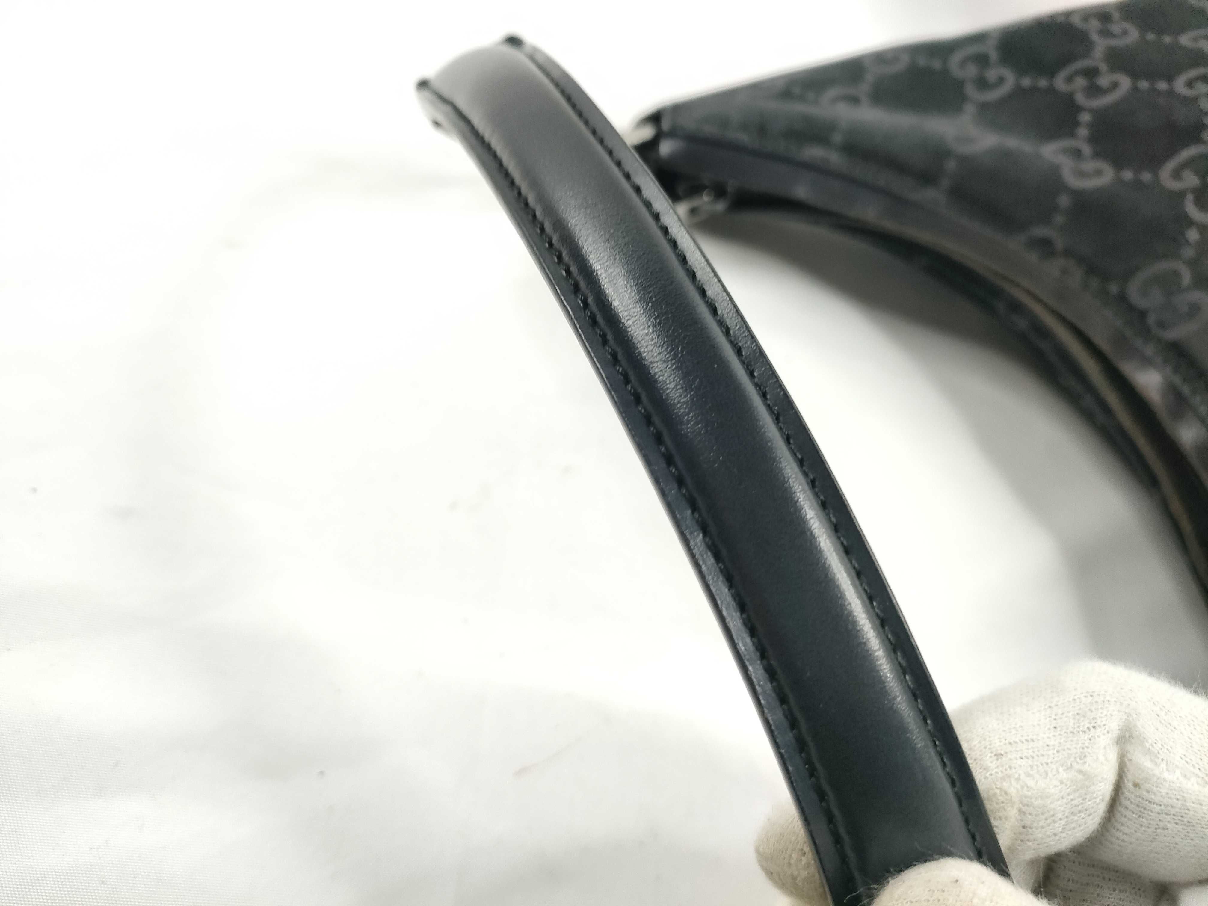 One-Shoulder Bag, Suede, Black Shoulder Bag — view 7
