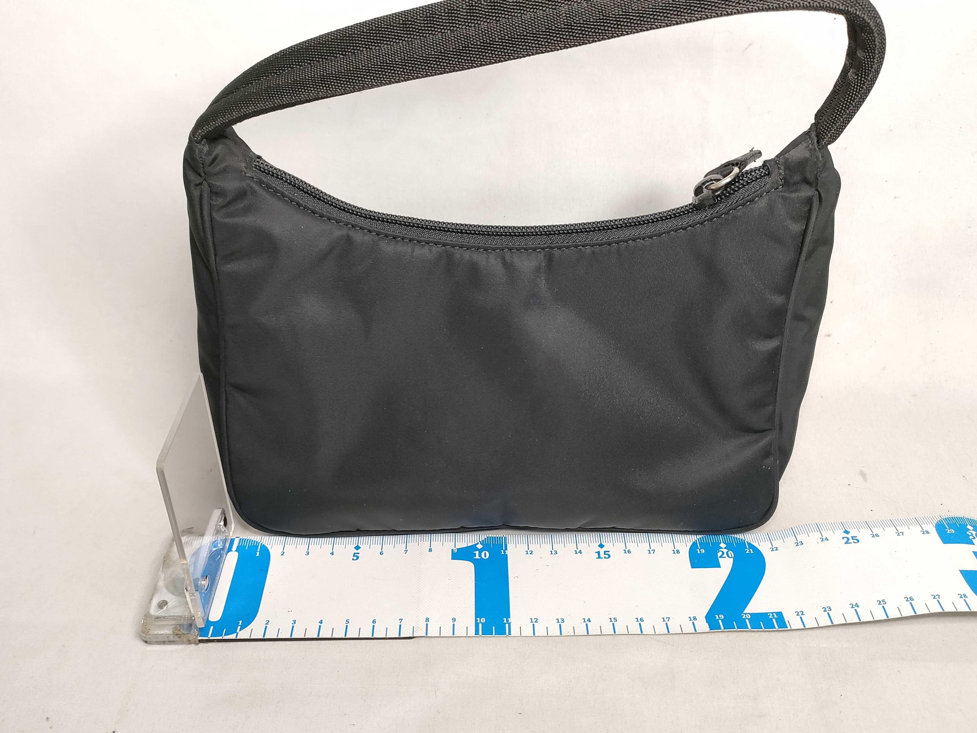 Nylon Prada Nylon Triangle Logo Handbag — view 2