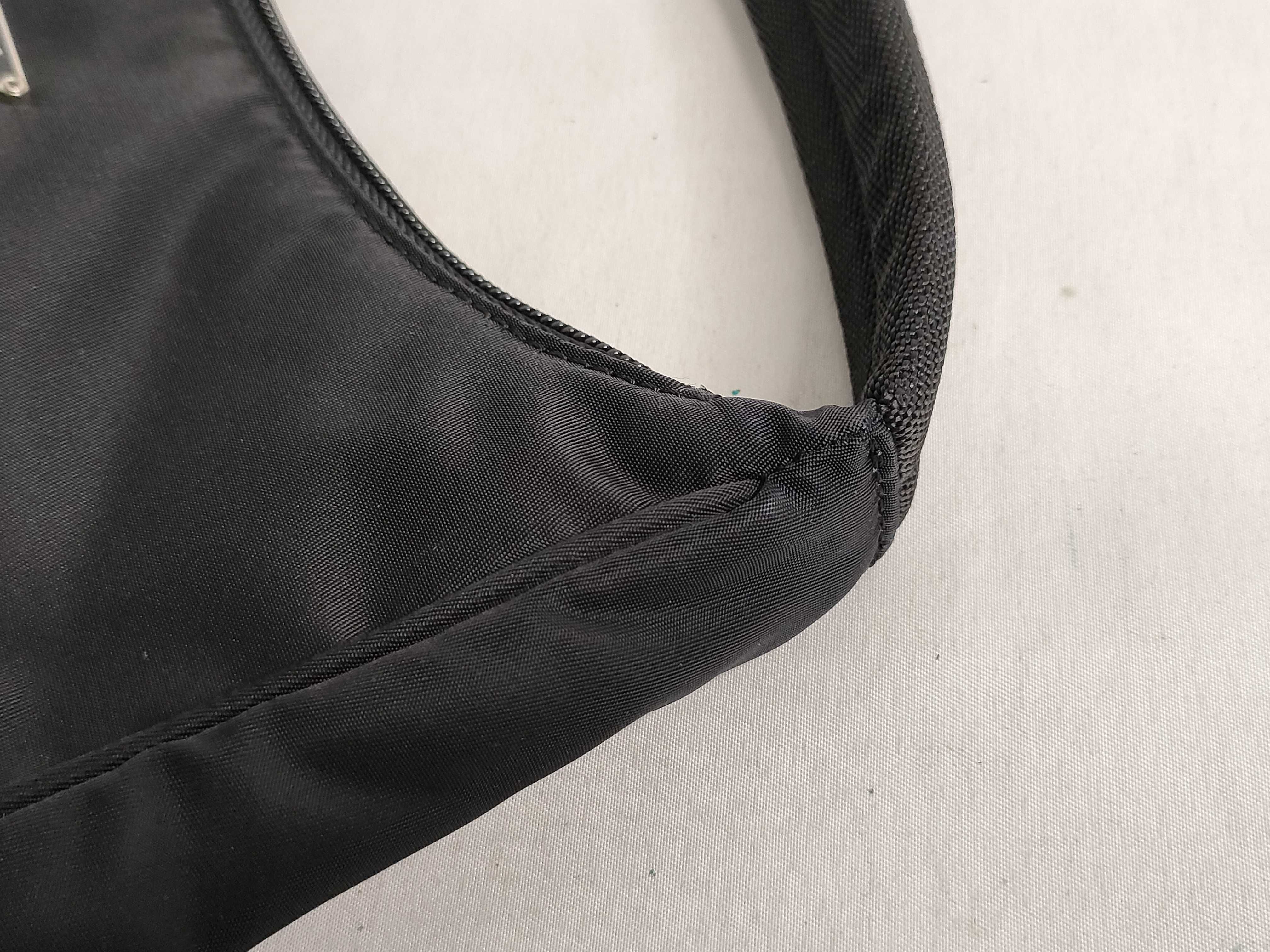 Nylon Prada Nylon Triangle Logo Handbag — view 5