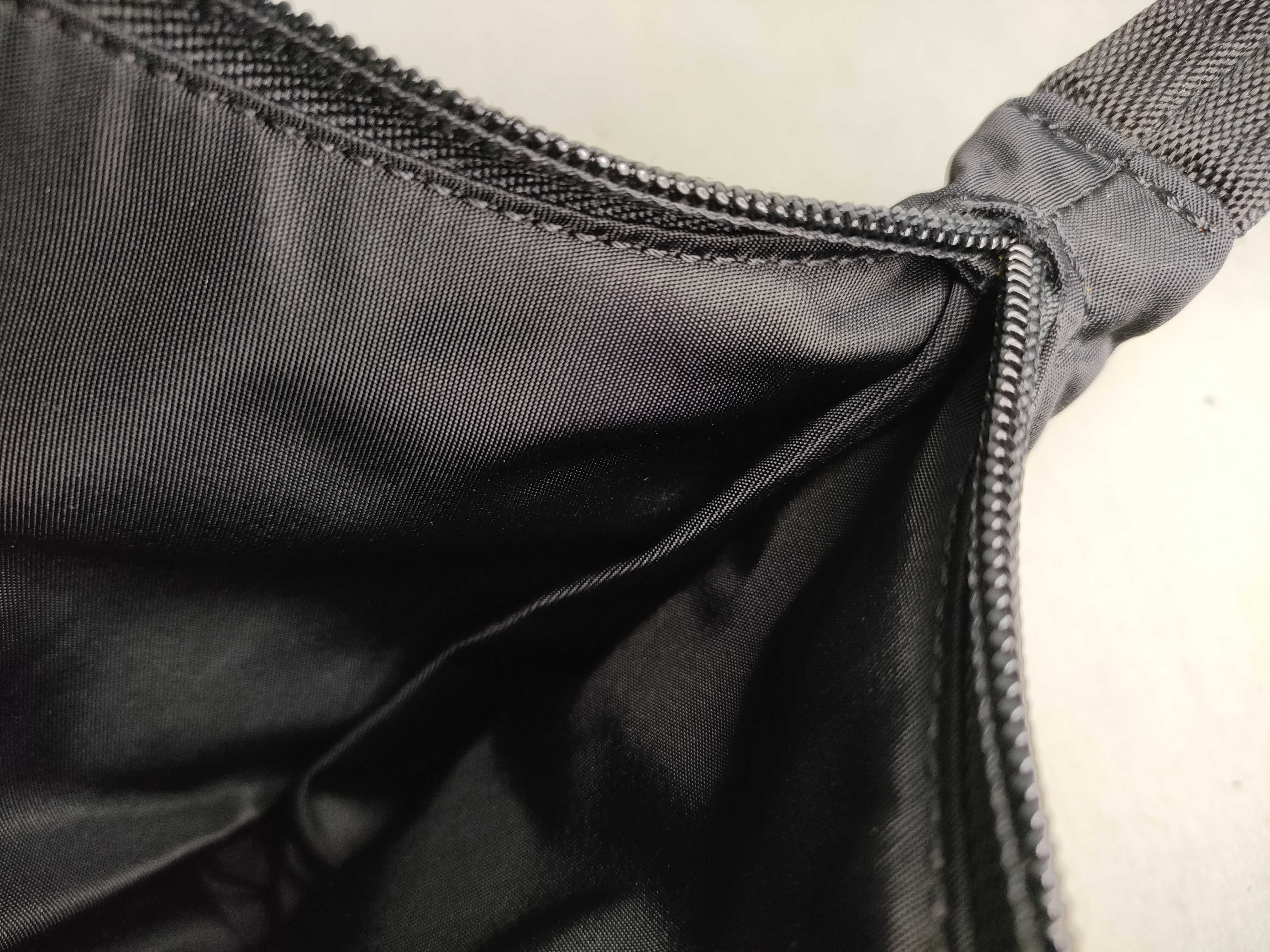 Nylon Prada Nylon Triangle Logo Handbag — view 9