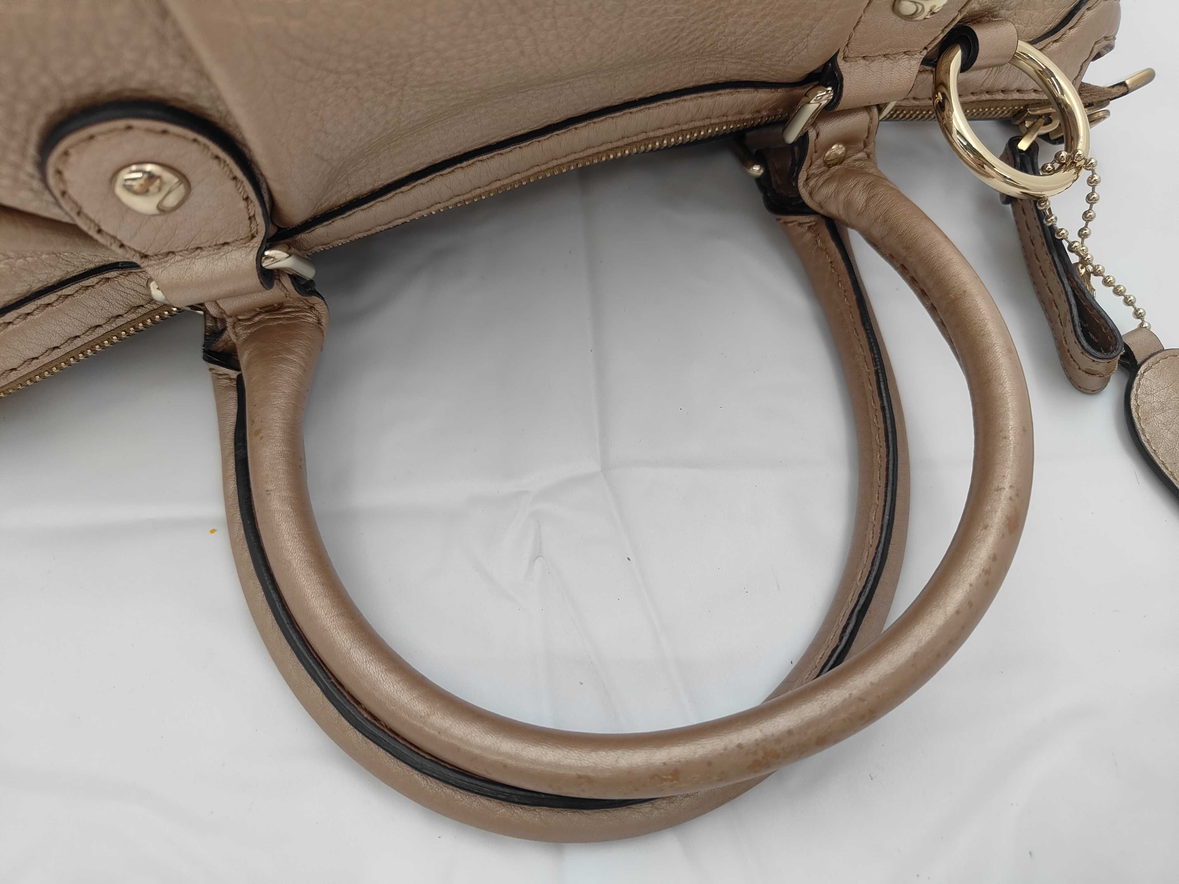 Leather 2-way Pink Gold Bag — view 3