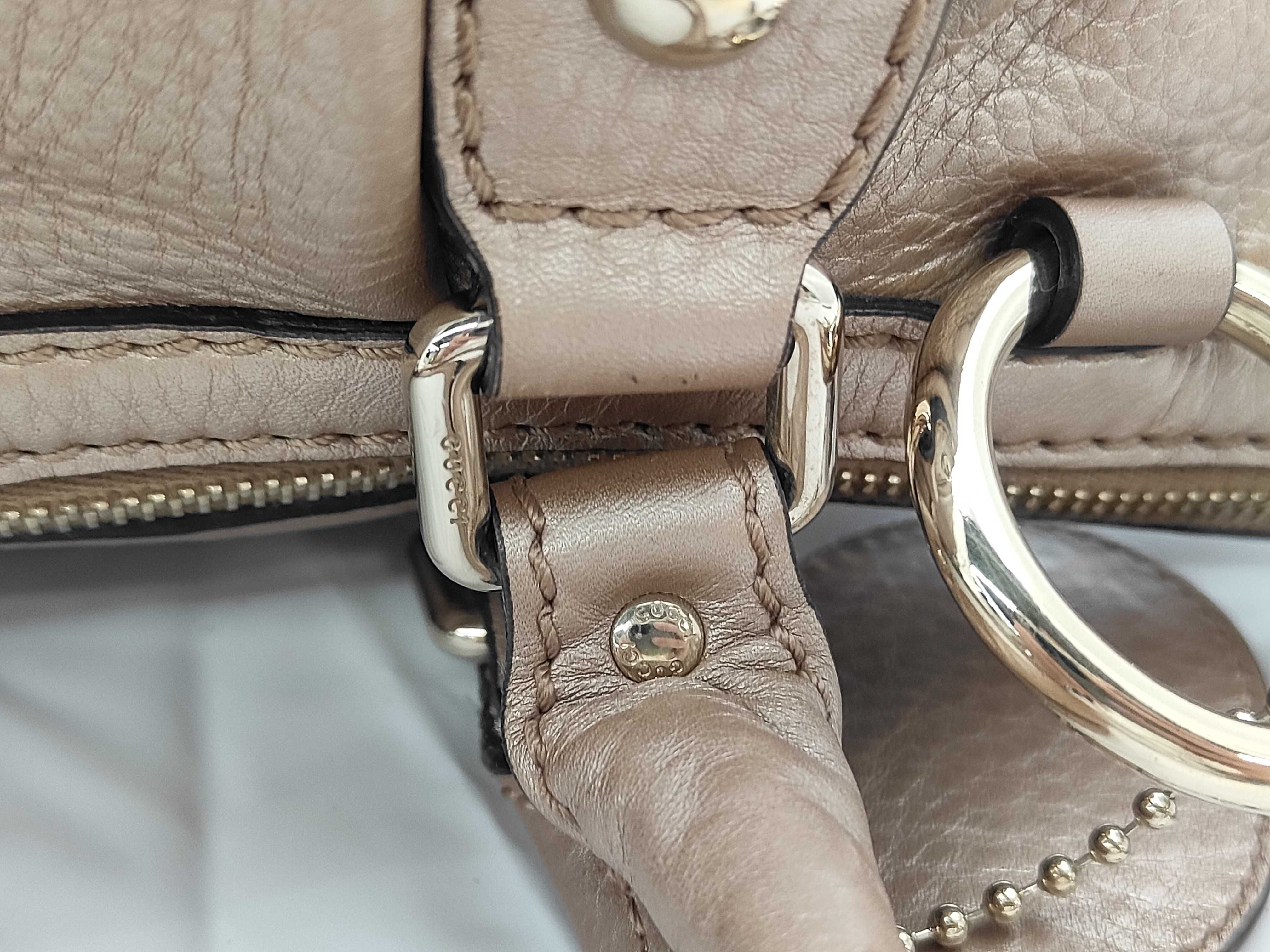Leather 2-way Pink Gold Bag — view 5