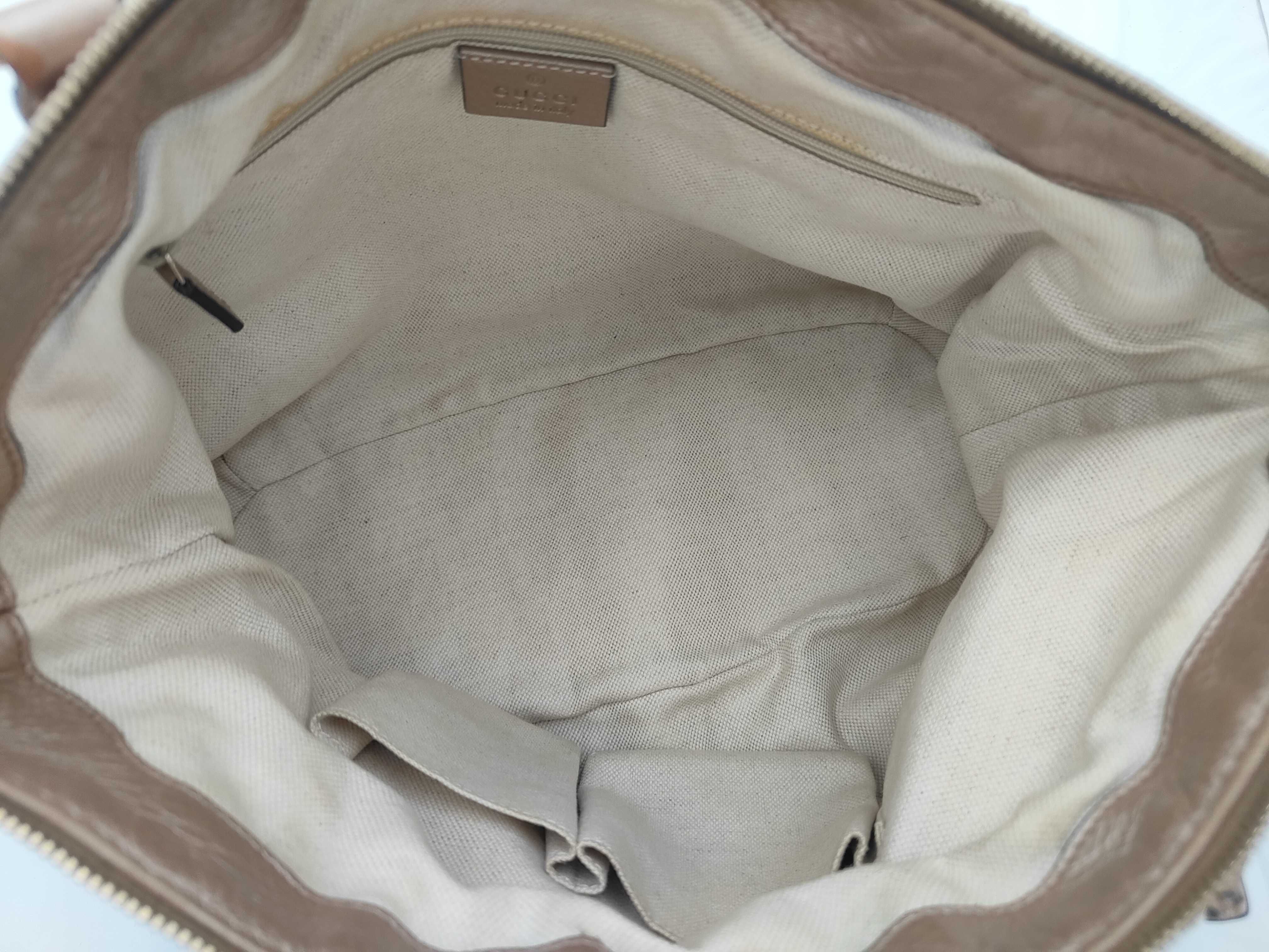 Leather 2-way Pink Gold Bag — view 8