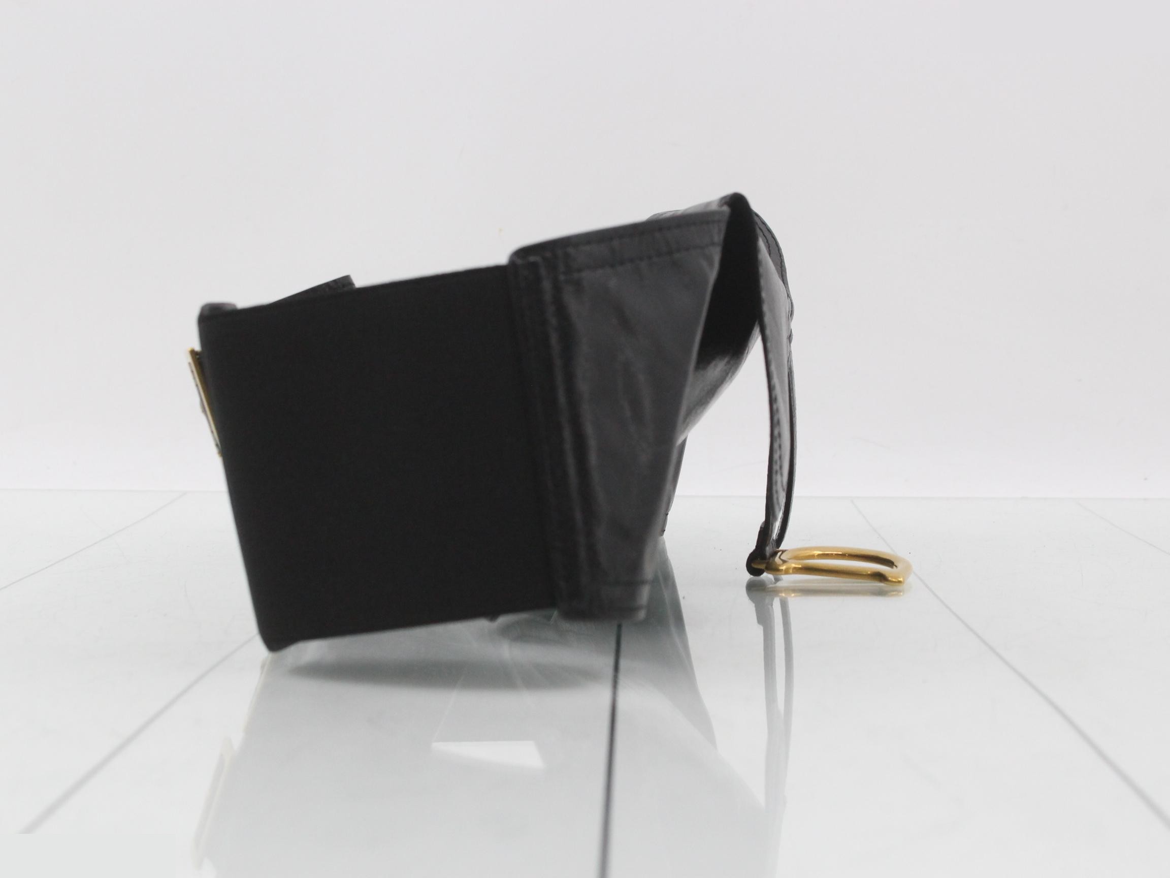 Unused saddle leather belt bag — view 4