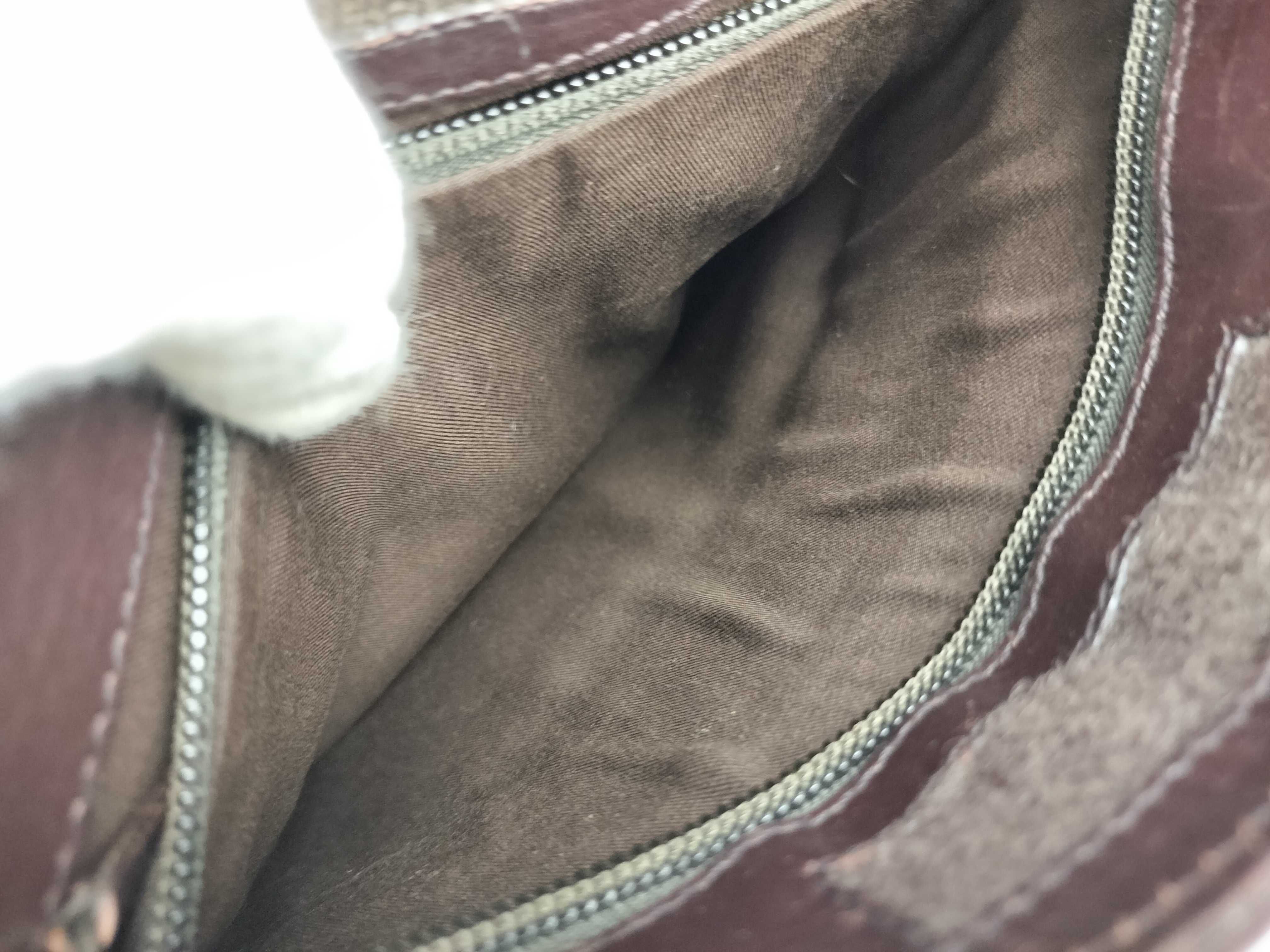 Guccissima Shoulder Bag, Gucci Shoulder Bag, GG Shima Leather, Crossbody, Brown Shoulder Bag — view 10